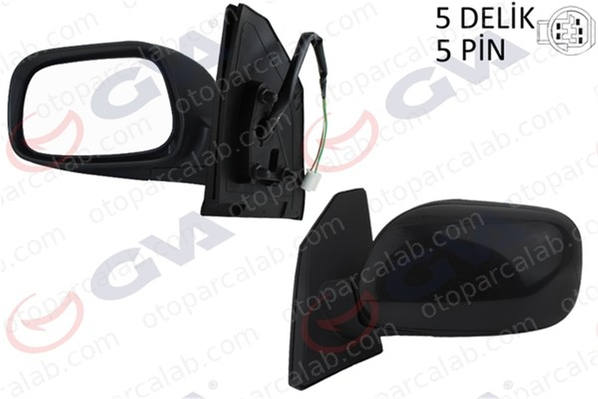 GVA 1071124 Dikiz Aynası Dış Sol TOYOTA COROLLA COROLLA Station wagon 8790602050 879401H141