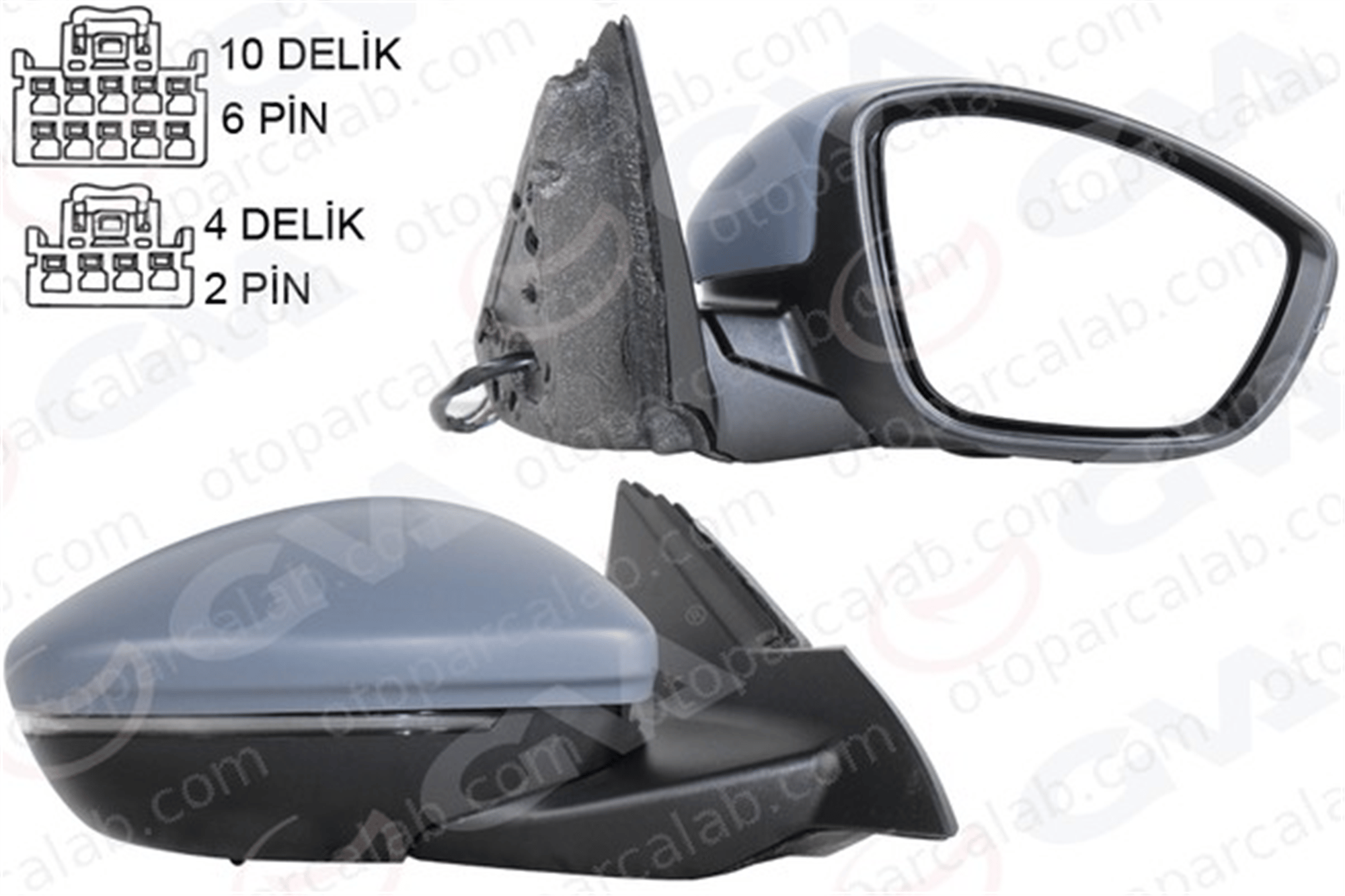 GVA 1090118 Dikiz Aynası Dış Sağ OPEL MOKKA 983747249V 9834976580