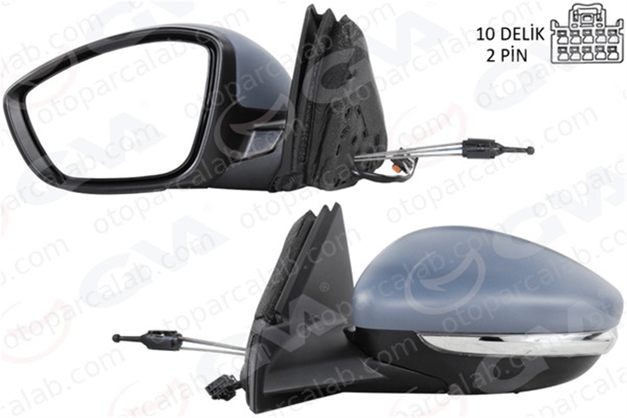 GVA 1090205 Dikiz Aynası Dış Sol OPEL CORSA F CORSA F Kasa/eğik arka 983597641T