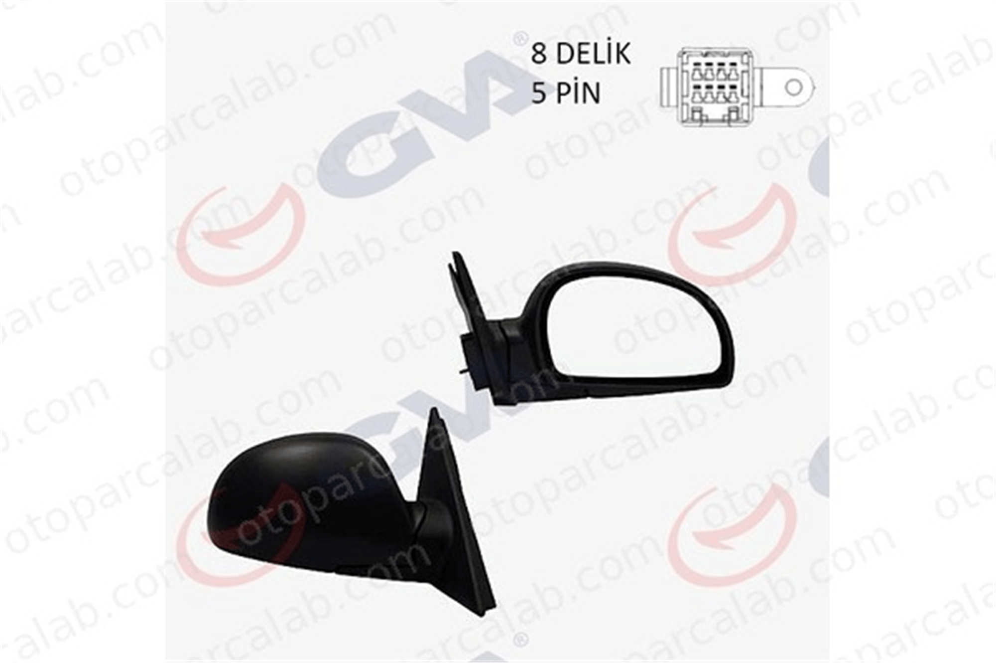 GVA 1091115 Dikiz Aynası Dış Sağ HYUNDAI ACCENT II ACCENT II Sedan 8761025780