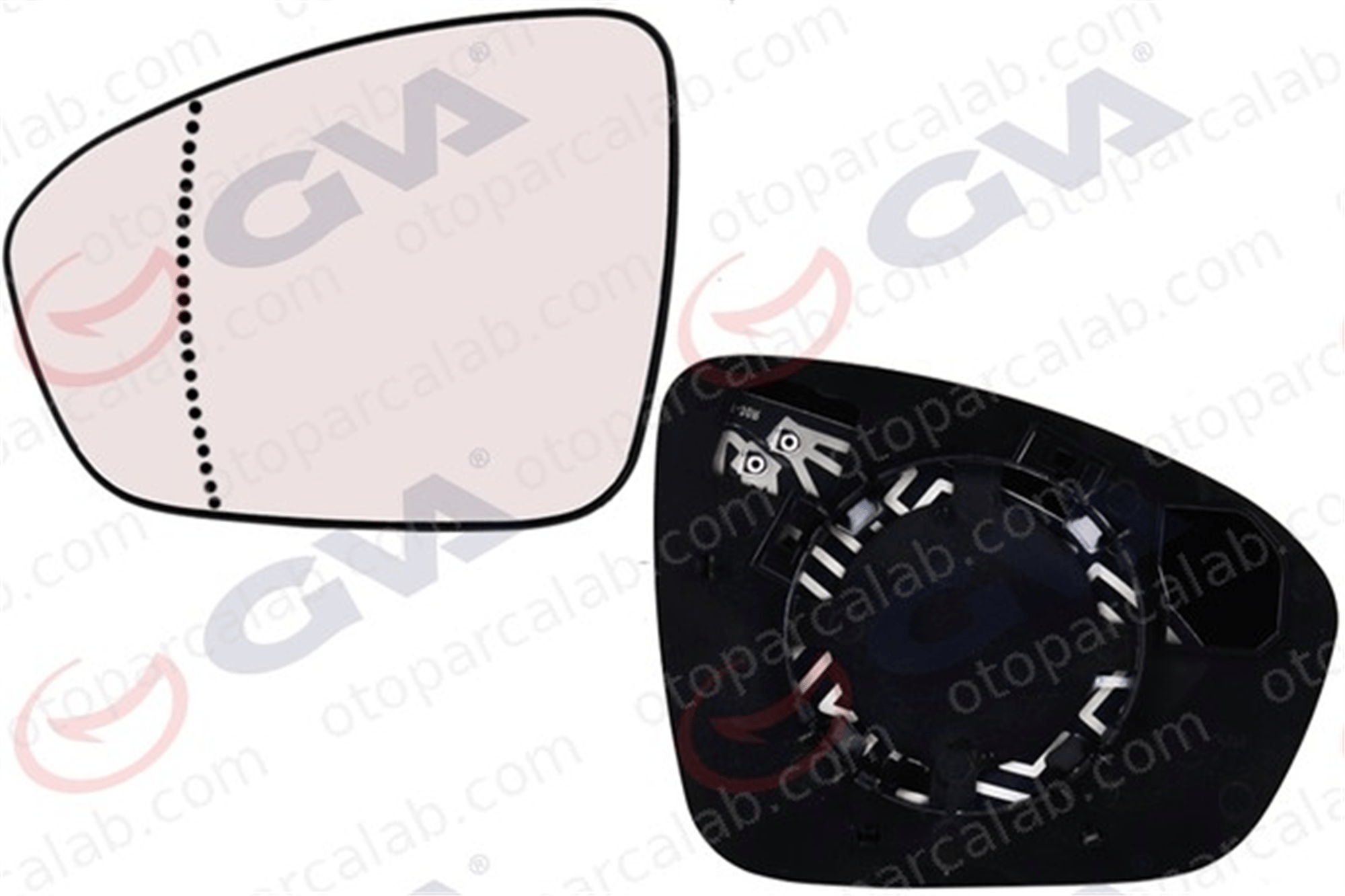 GVA 1111452 Ayna Camı Dış Sol RENAULT MEGANE IV Hatchback MEGANE IV Grandtour 963664523R MQ007891