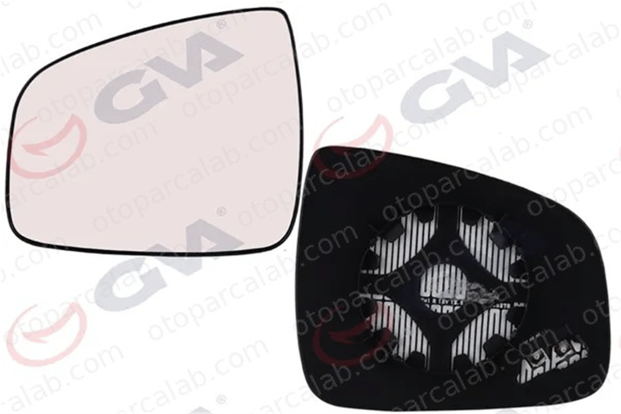 GVA 1119022 Ayna Camı Dış Sol DACIA DUSTER LOGAN 6001549716 6001549717