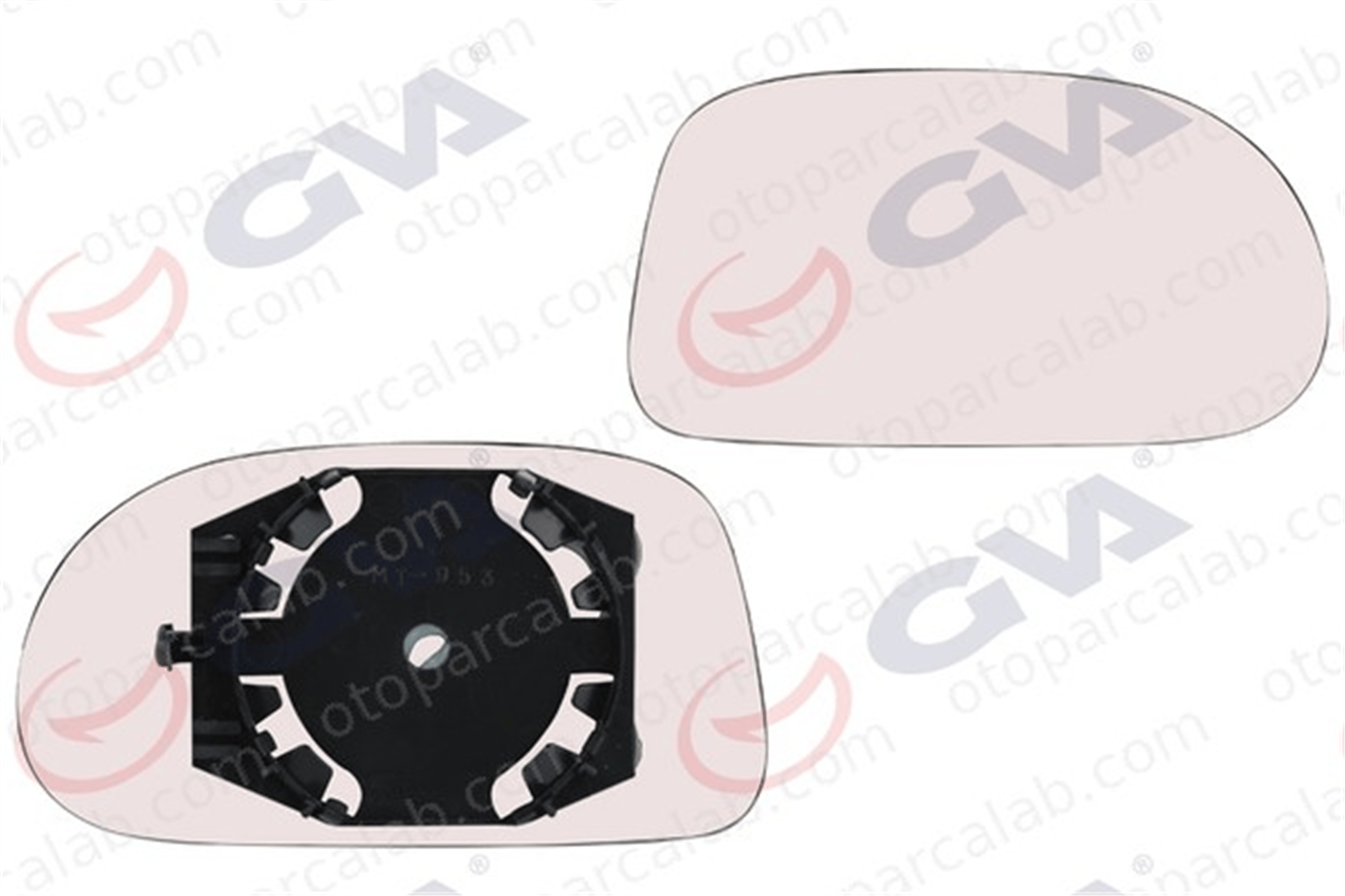 GVA 1125000 Ayna Camı Dış Sağ FIAT BRAVO I MAREA 71711178 5895508