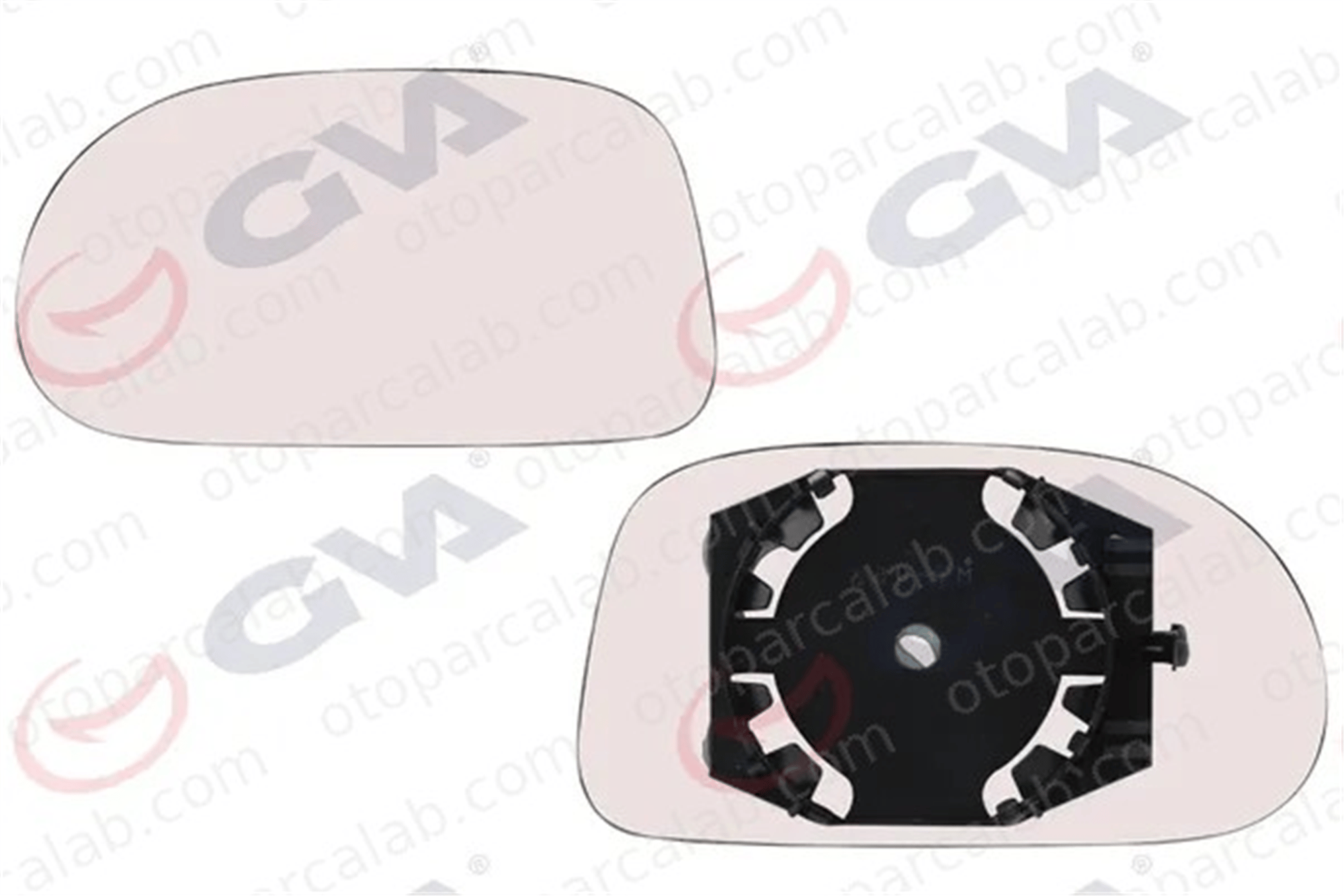 GVA 1125001 Ayna Camı Dış Sol FIAT BRAVO I MAREA 71711179 5895507