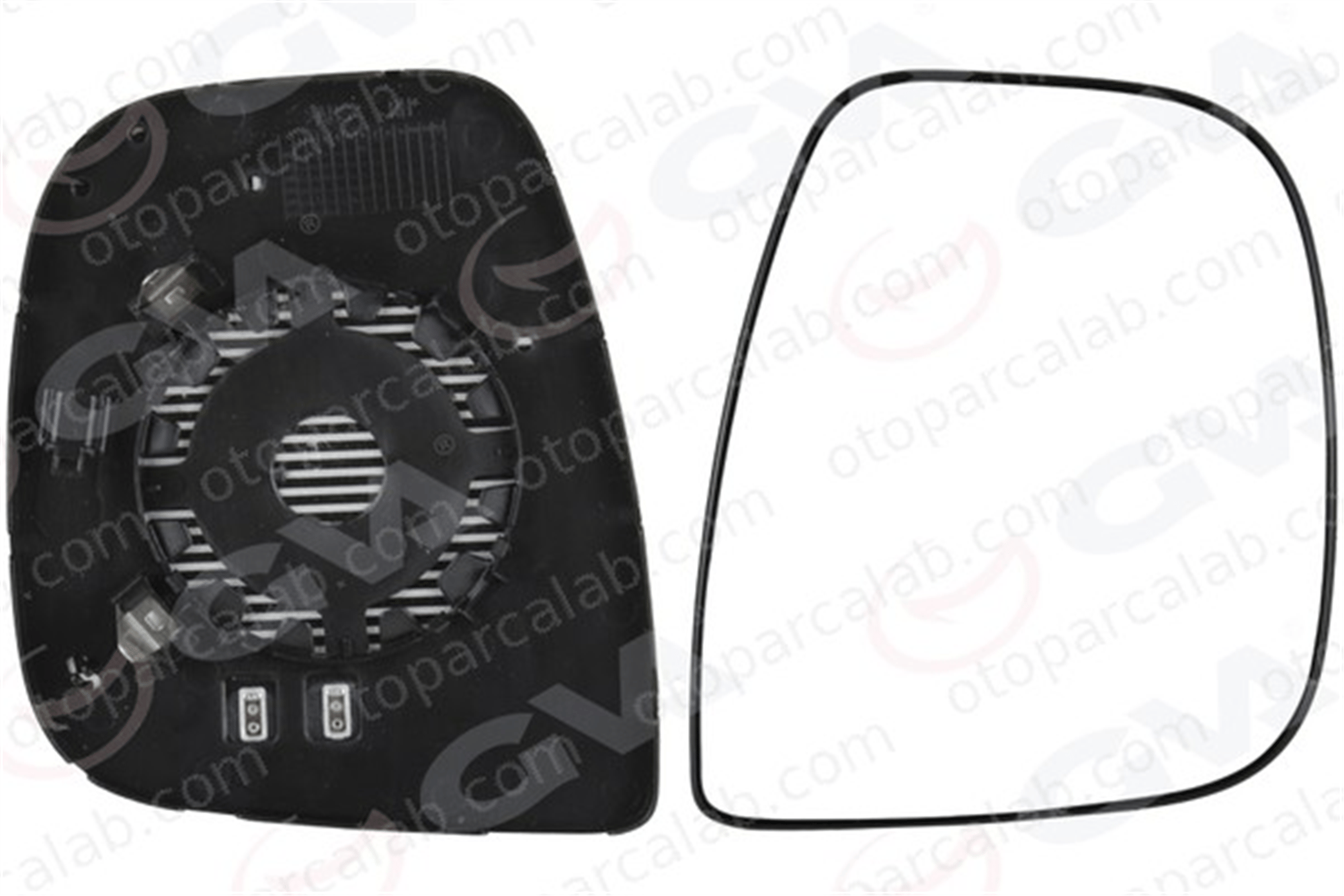GVA 1127012 Ayna Camı Dış Sağ CITROËN BERLINGO Kasa/büyük limuzin BERLINGO MULTISPACE 1608181380