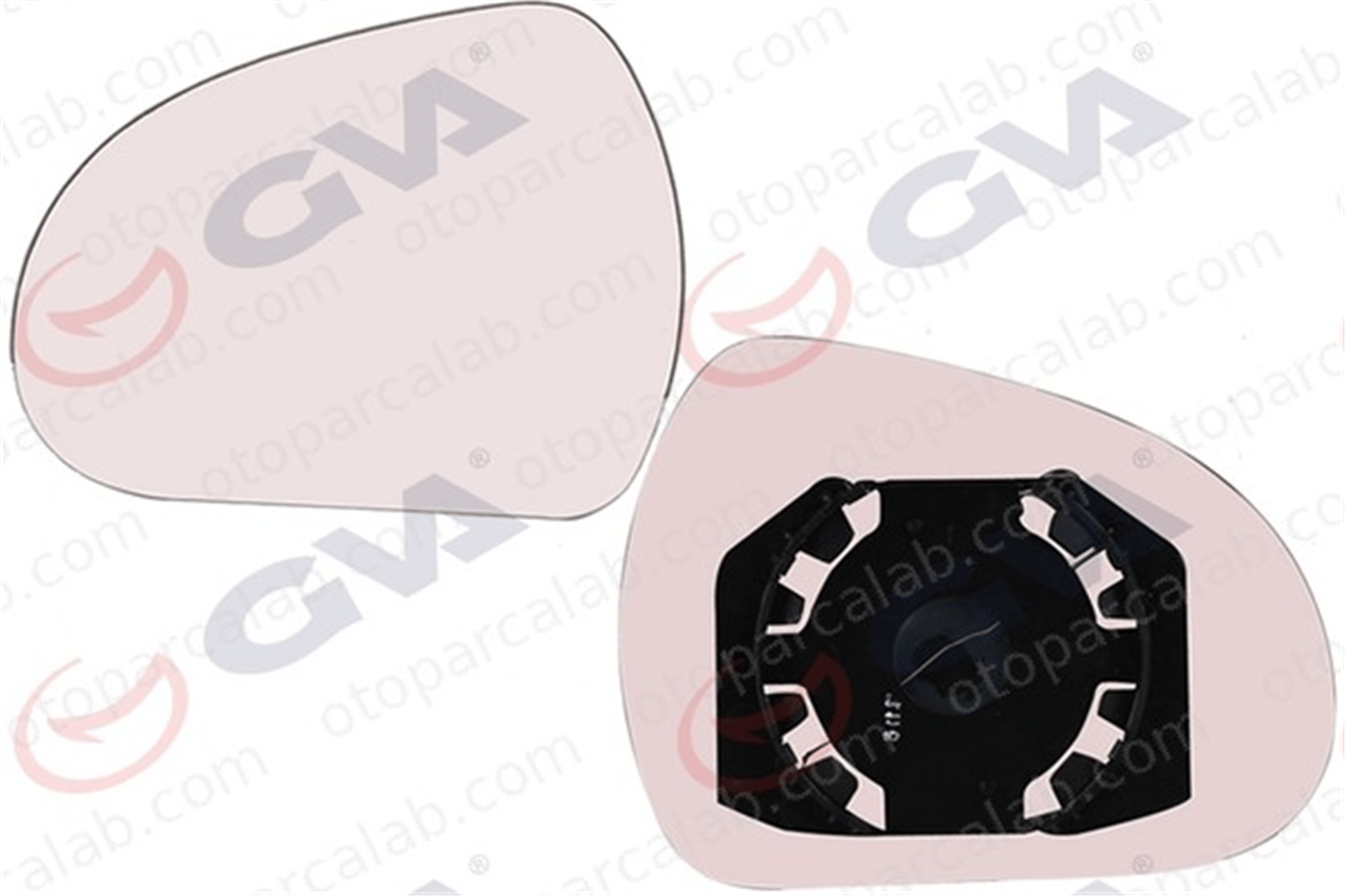 GVA 1143018 Ayna Camı Dış Sol PEUGEOT 308 I 308 SW I 8151JE 8151LZ