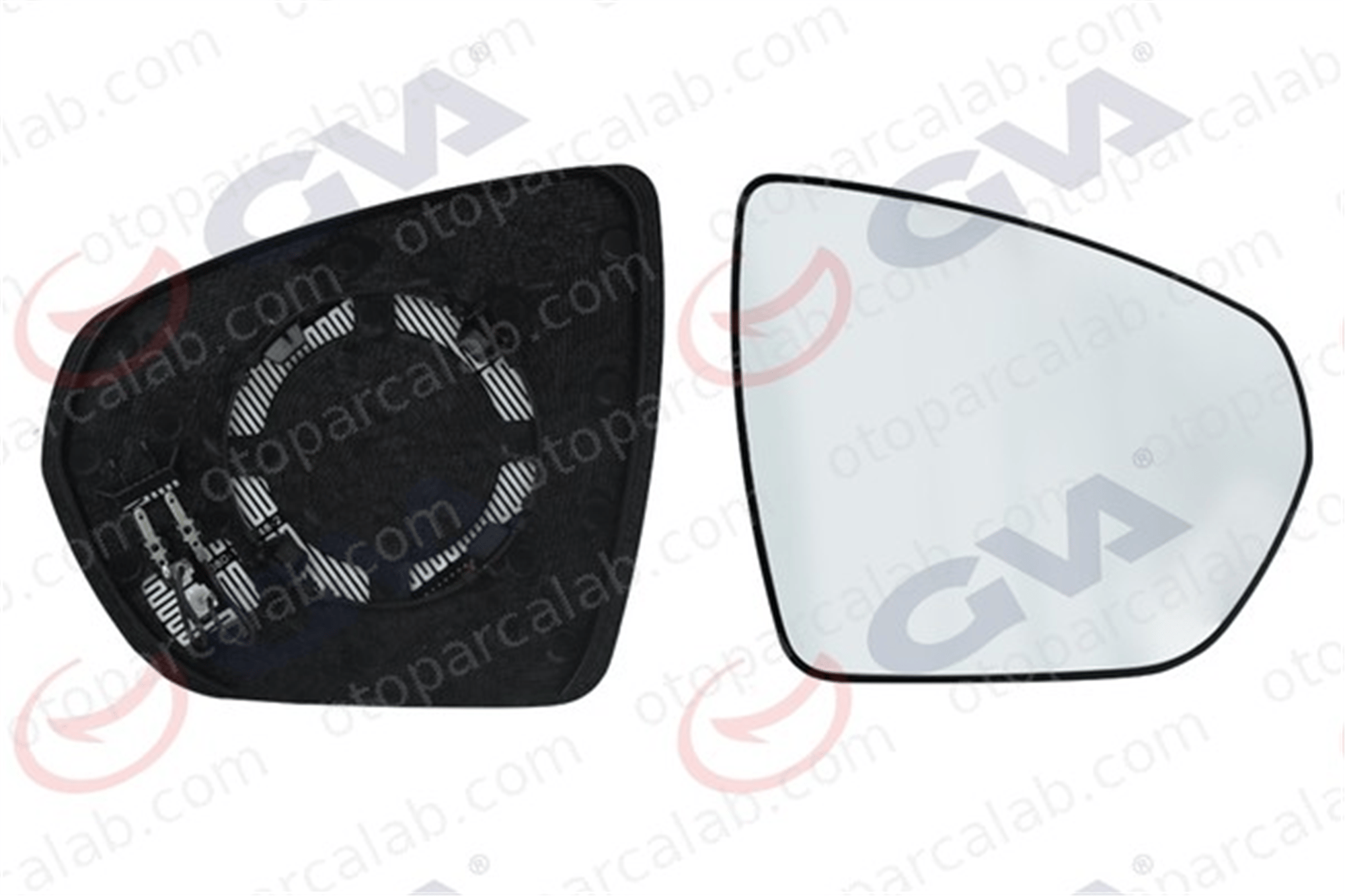 GVA 1143030 Ayna Camı Dış Sağ PEUGEOT 5008 II 3008 SUV 1618048080 95525497