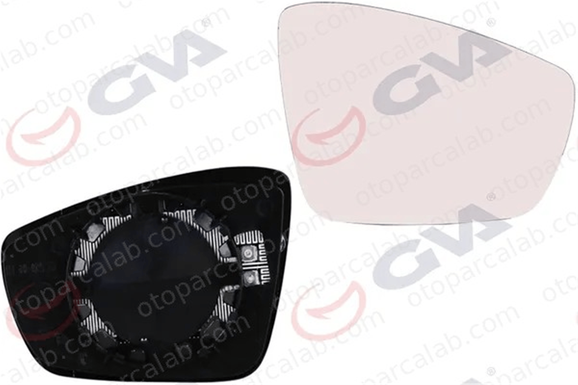 GVA 1175066 Ayna Camı Dış Sağ VW POLO V UP! 6R0857522A 6R0857522F