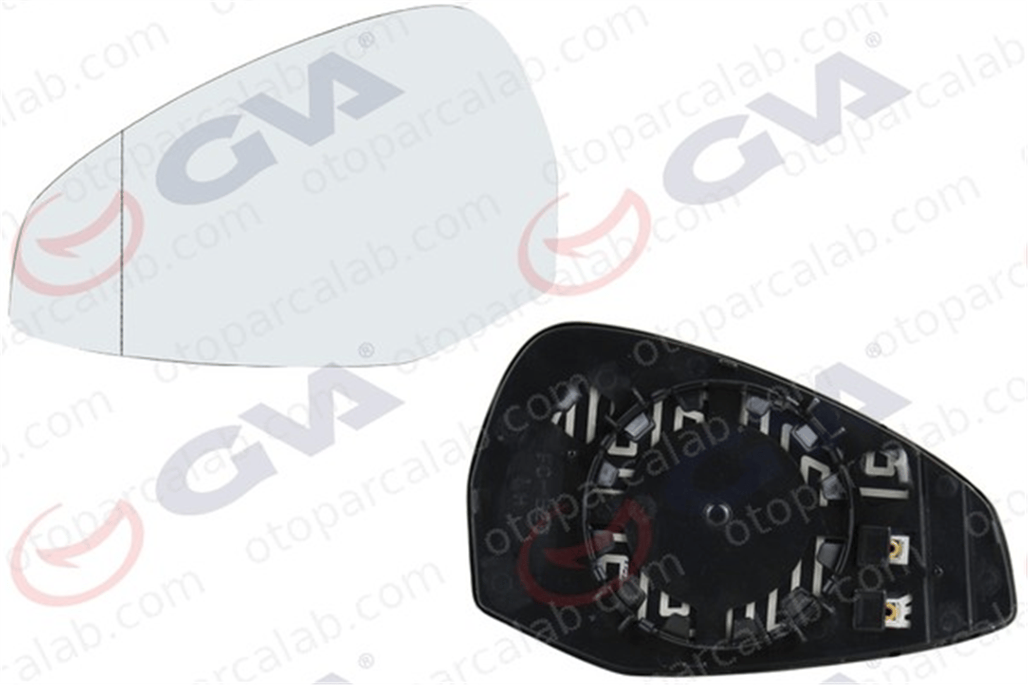 GVA 1175737 Ayna Camı Dış Sol AUDI A4 B9 Avant A4 B9 8W0857535E 8W0857535H