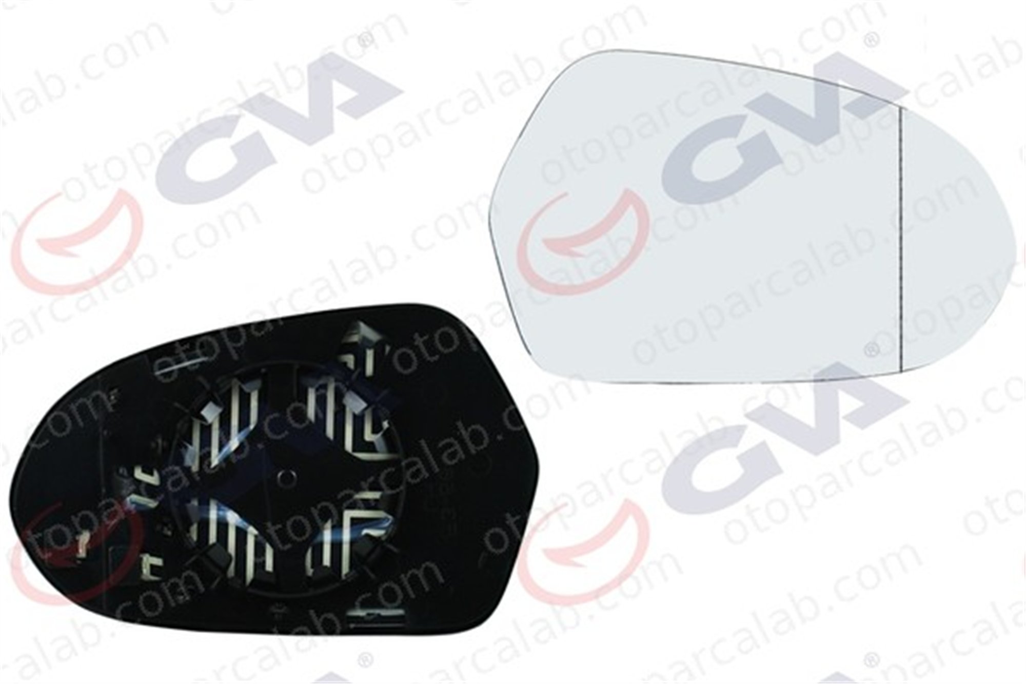 GVA 1175738 Ayna Camı Dış Sağ AUDI A6 C7 A6 C7 Avant 4G0857536B