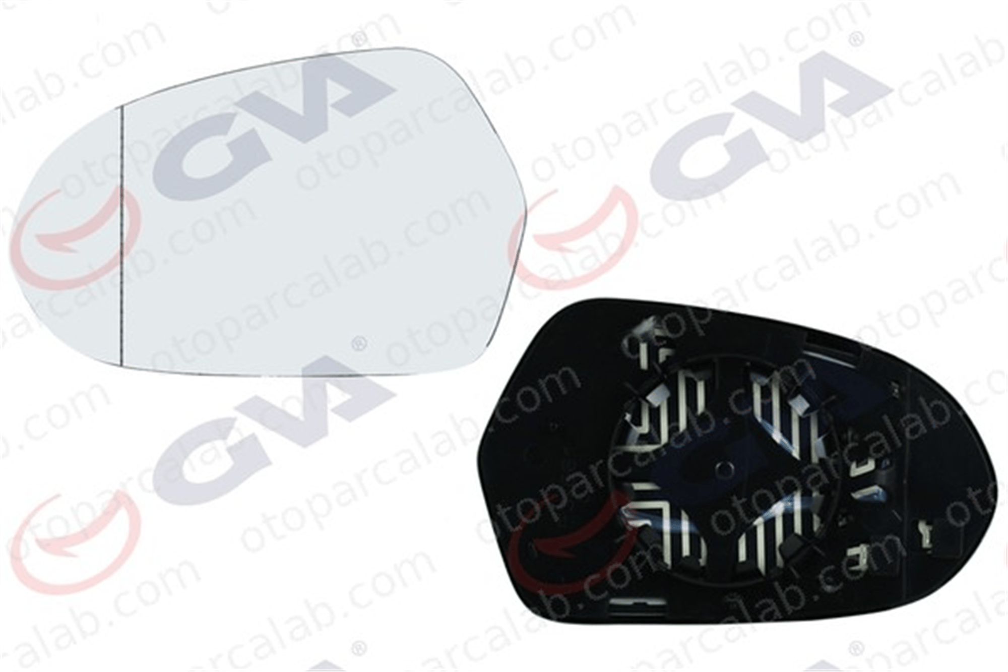 GVA 1175739 Ayna Camı Dış Sol AUDI A6 C7 Avant A6 C7 4G0857535B 4G0857535
