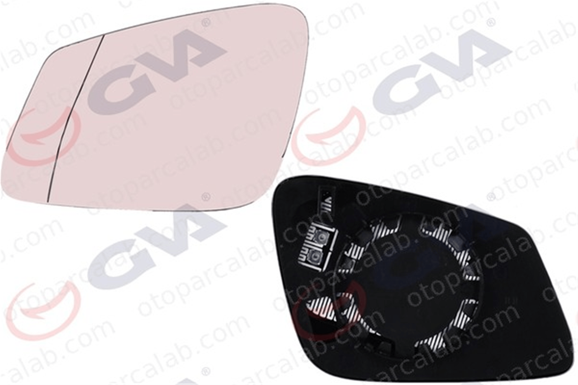 GVA 1199153 Ayna Camı Dış Sol BMW 2 Active Tourer 51167251583 51167284999