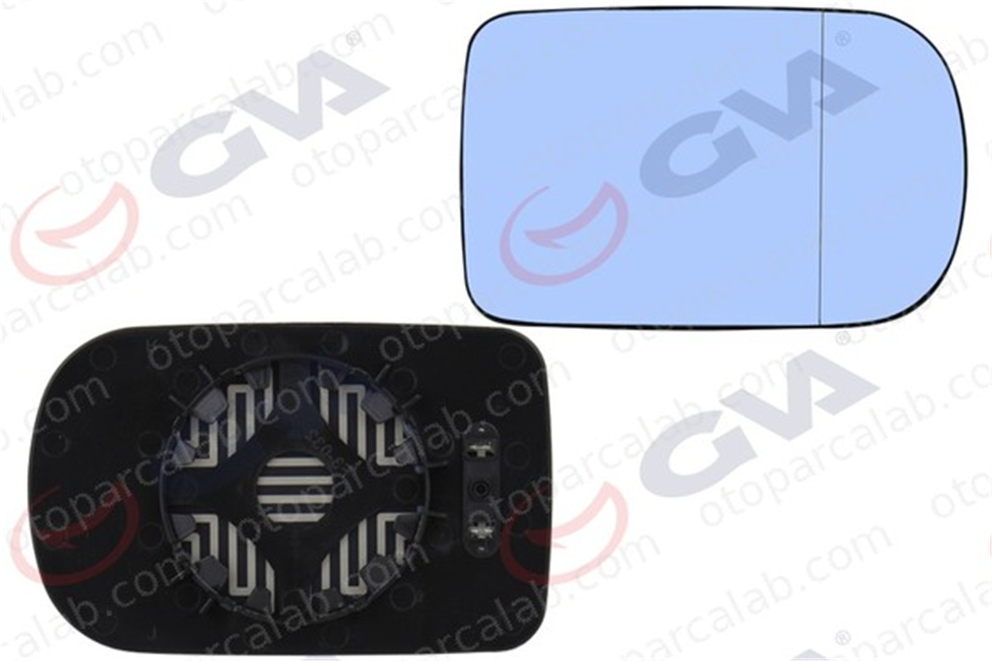 GVA 1199171 Ayna Camı Dış Sağ BMW 3 3 Touring 51168119724 51168119719