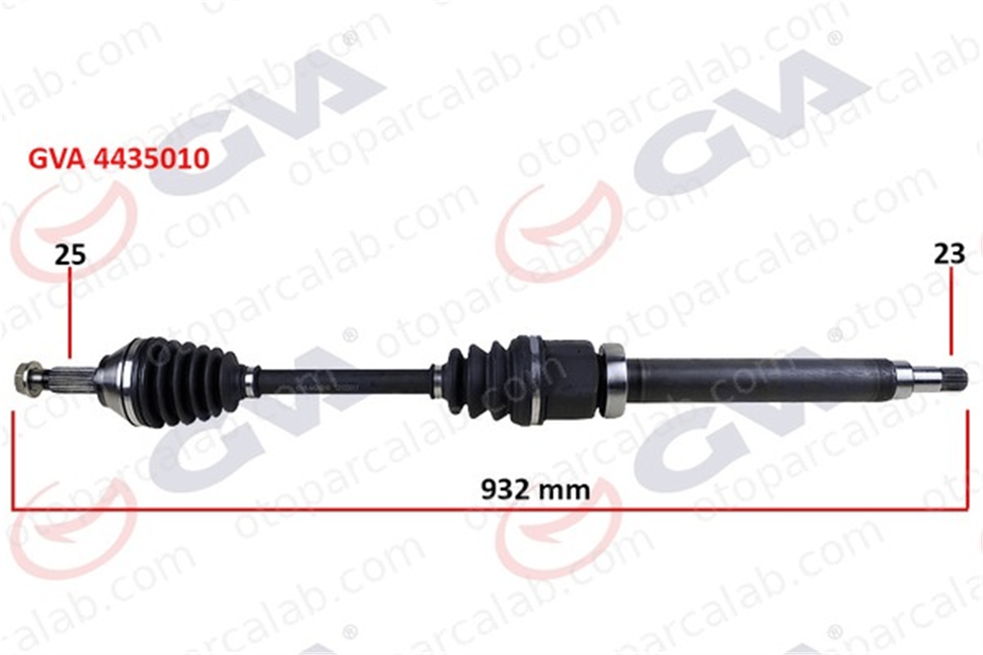 GVA 4435010 Aks Komple Ön Sağ FORD FOCUS I Turnier FOCUS I XS4W3B436DB 1420536