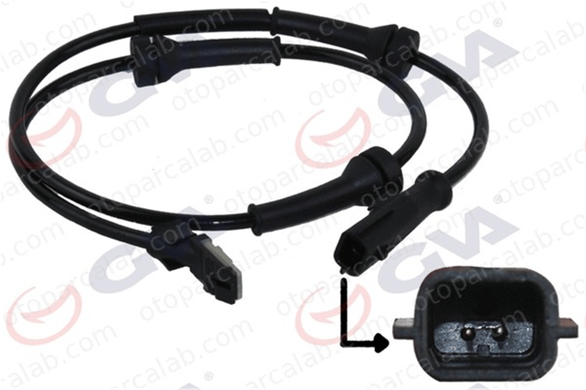 GVA 5316111 Abs Sensörü Ön Sağ veya Sol CITROËN BX A4159052900 8200441401