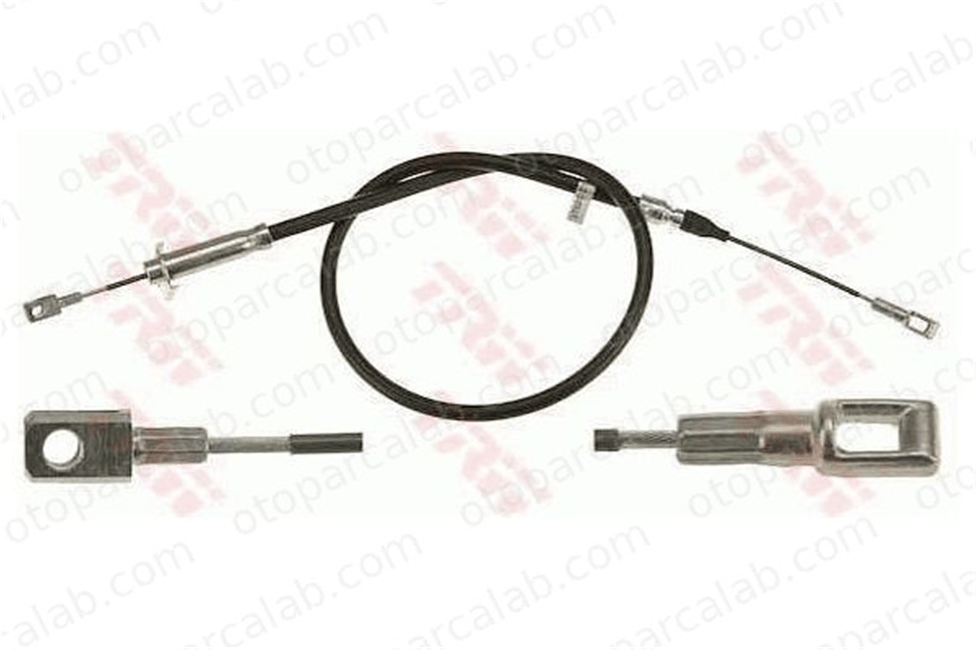 GVA 9116781 El Fren Teli Arka Sağ veya Sol MERCEDES-BENZ 124 Sedan 124 T-Model A2014201185 1244201185