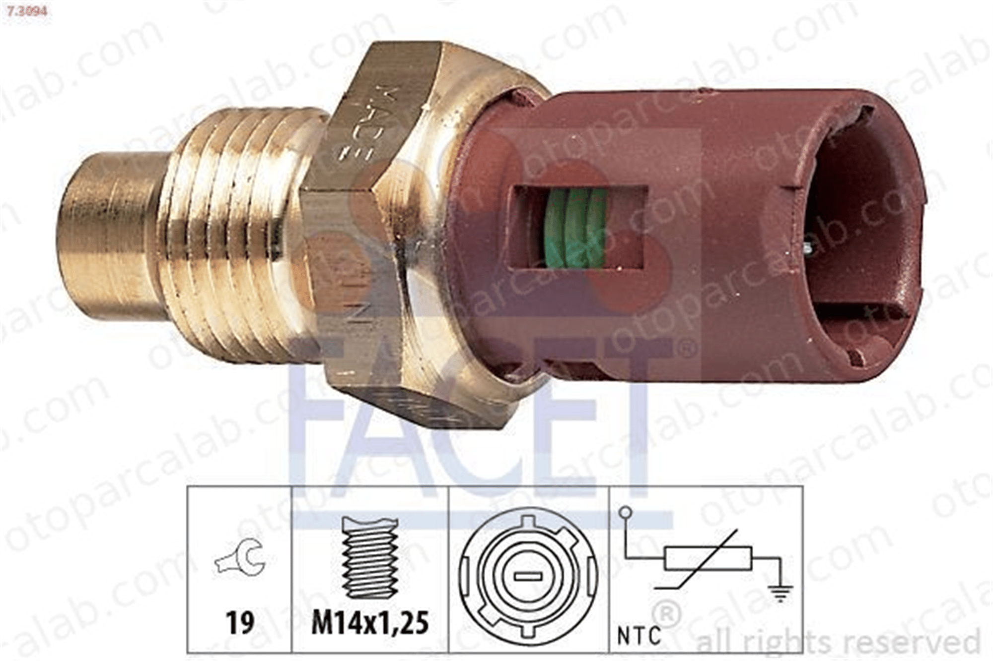 HATTAT 3130017 Hararet Müşürü RENAULT 21 Sedan 11 7700771821 T0771821