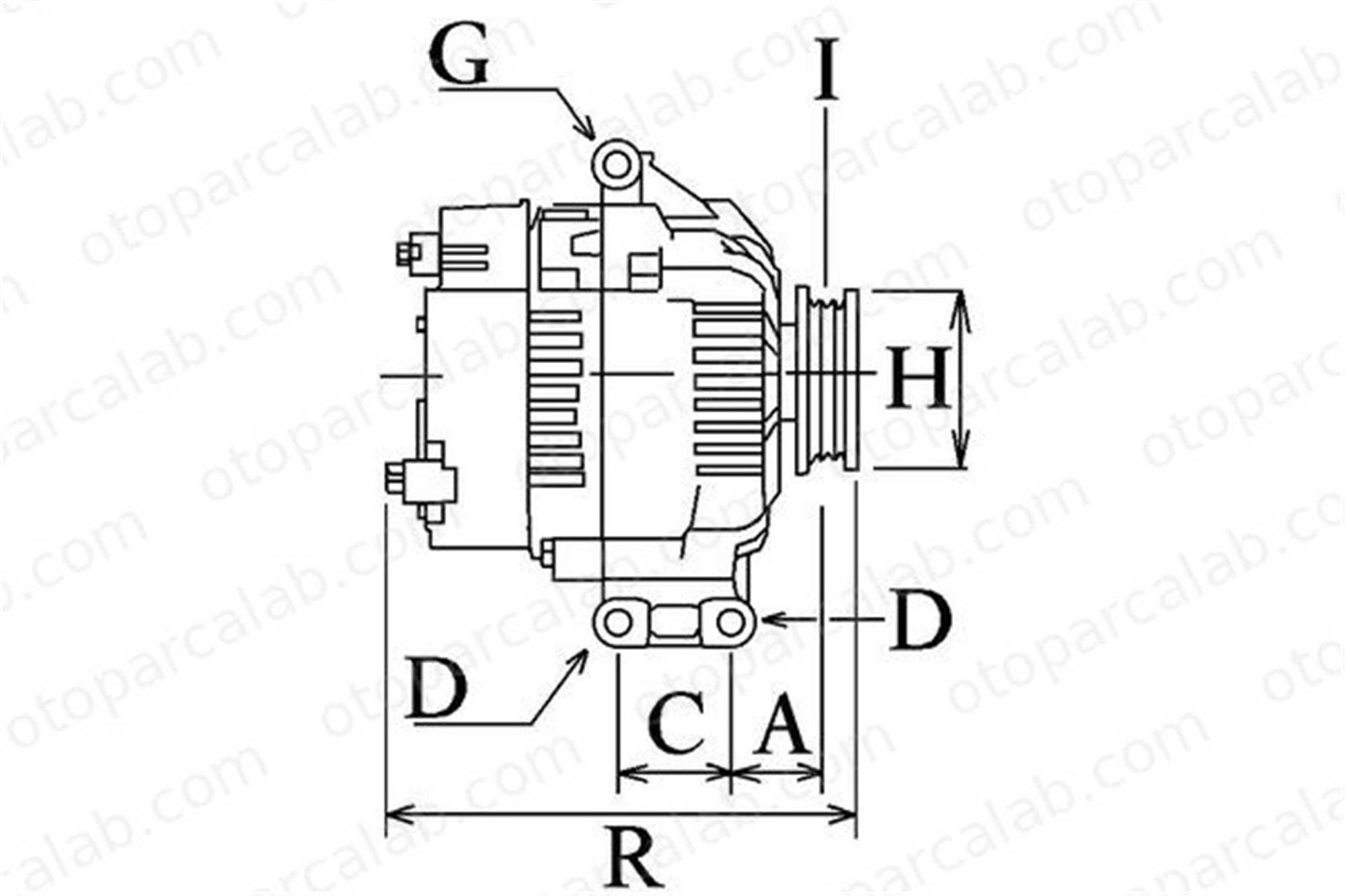 HC CARGO F 032 112 428 Alternatör HC-CARGO F 032 112 428 MERCEDES-BENZ E-SERISI E-SERISI T-Model 1500550 000 150 05 50