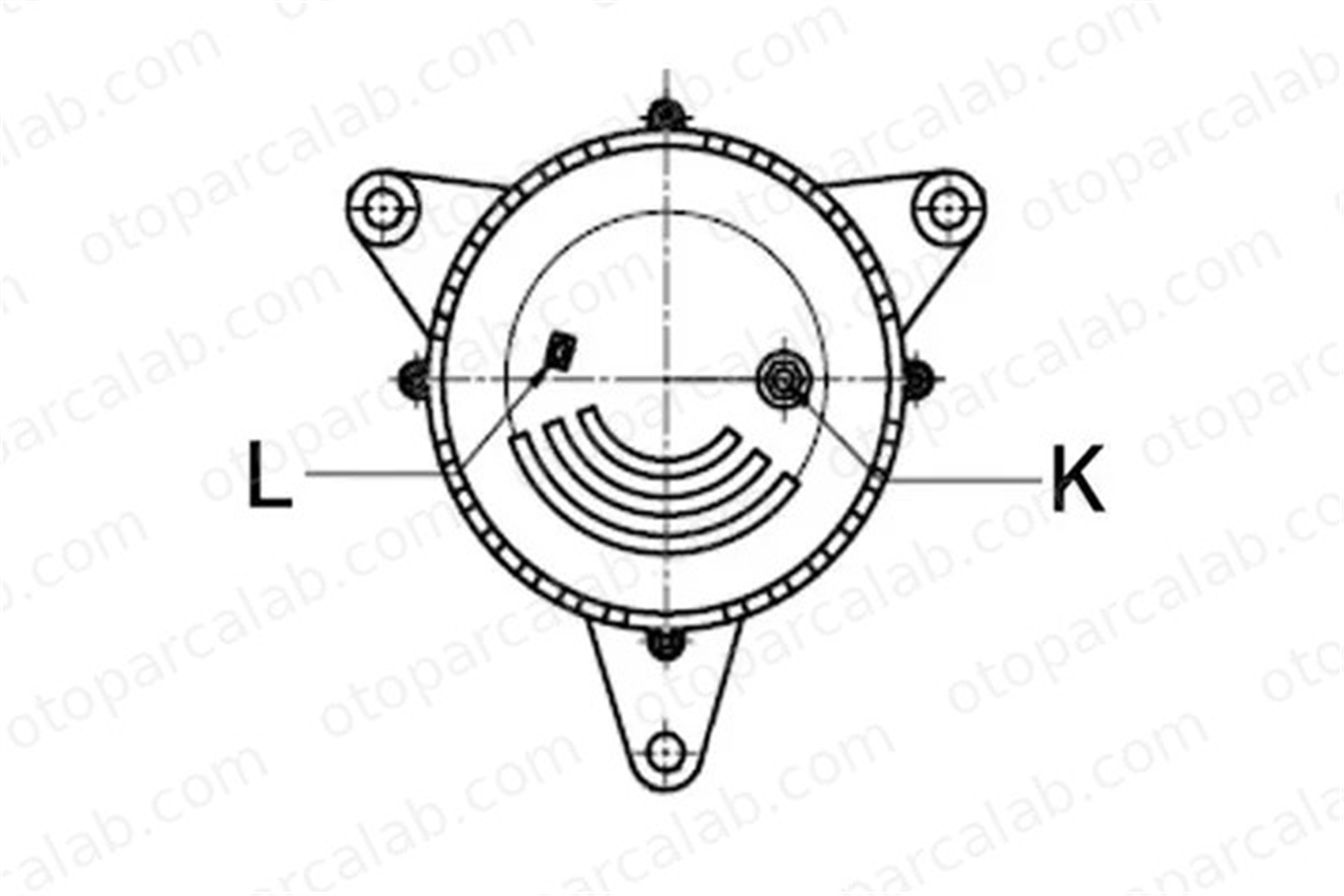 HC CARGO F 032 113 351 Alternatör HC-CARGO F 032 113 351 MERCEDES-BENZ AROCS ACTROS MP4 / MP5 111548602 0111548602