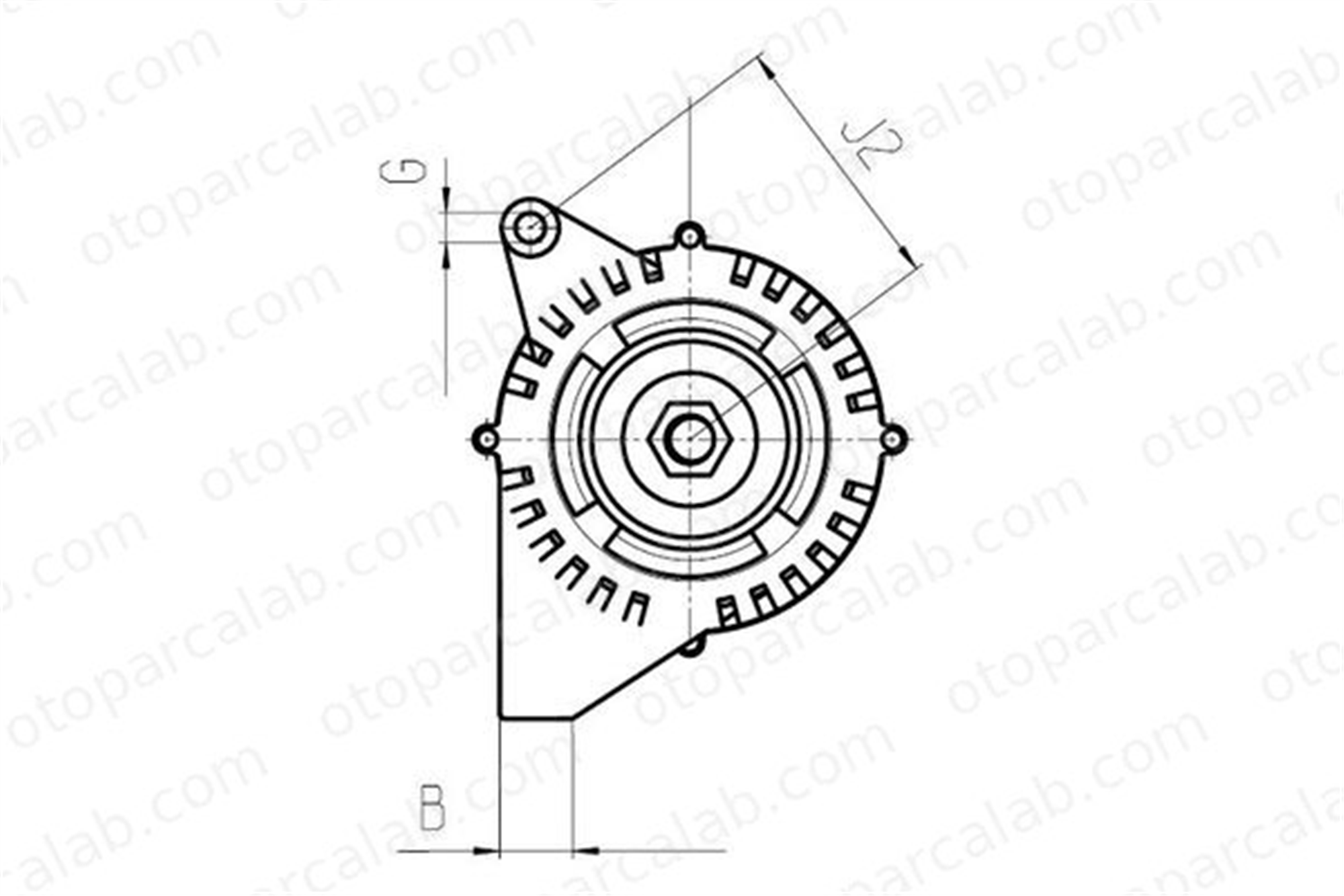 HC CARGO F 032 115 762 Alternatör HC-CARGO F 032 115 762 FORD FOCUS I FOCUS I Kombi van 1126499 1144185