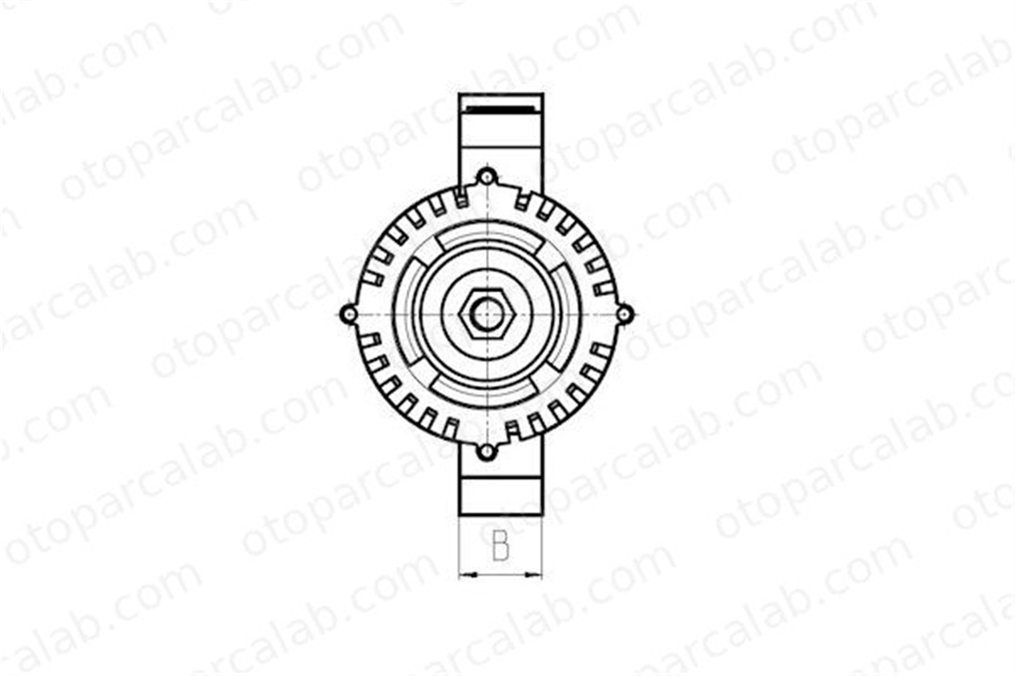 HC CARGO F 032 116 463 Alternatör HC-CARGO F 032 116 463 MERCEDES-BENZ E-SERISI SPRINTER 3,5-t Minibüs/Otobüs 121540602 012 154 06 02