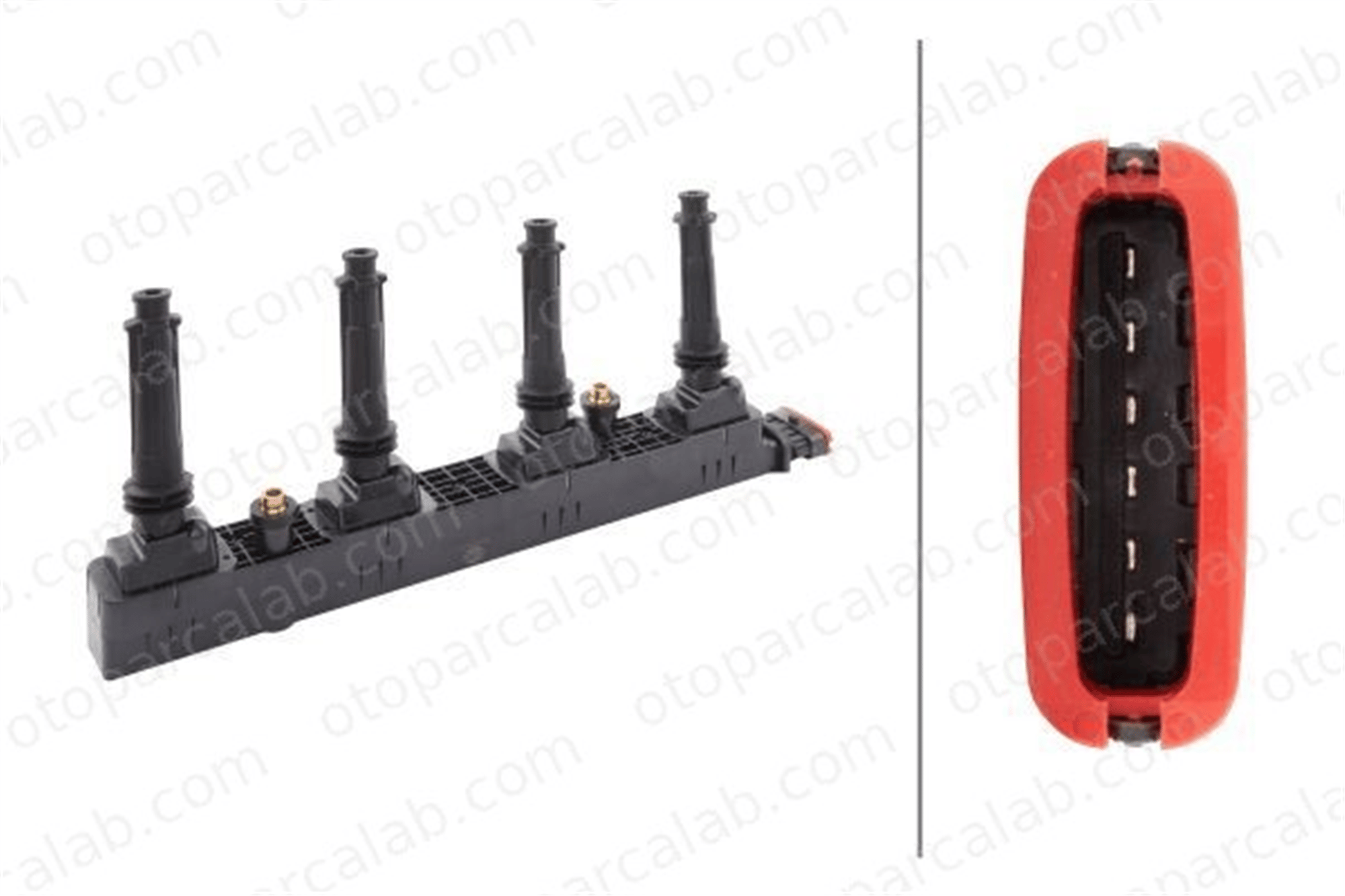 HELLA 5DA 358 000-331 Ateşleme Bobini OPEL ASTRA G Coupe ASTRA G Cabrio 9198834 90424480