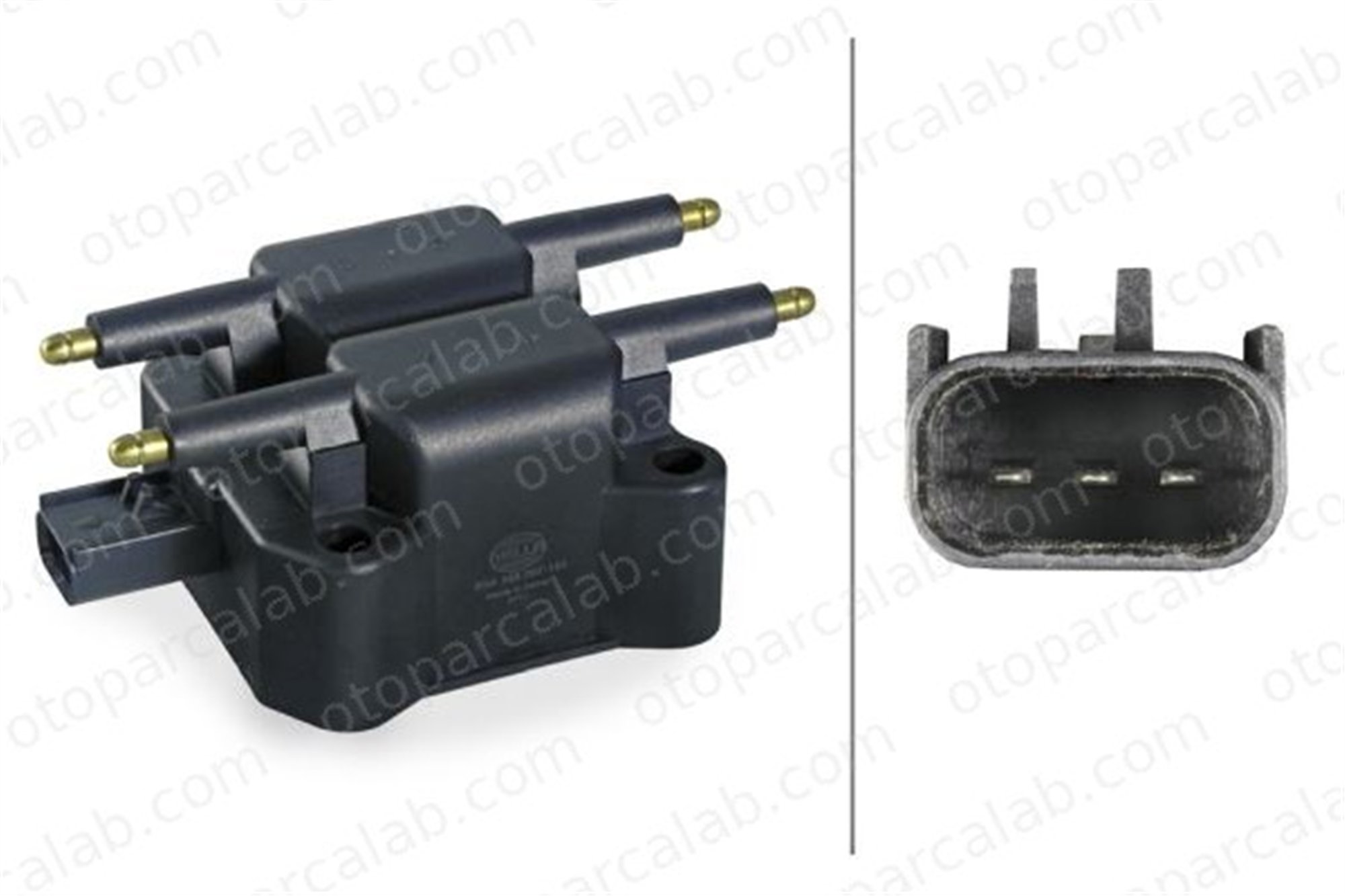 HELLA 5DA 358 057-151 Ateşleme Bobini MINI MINI Cabrio MINI 12137510738 7510738