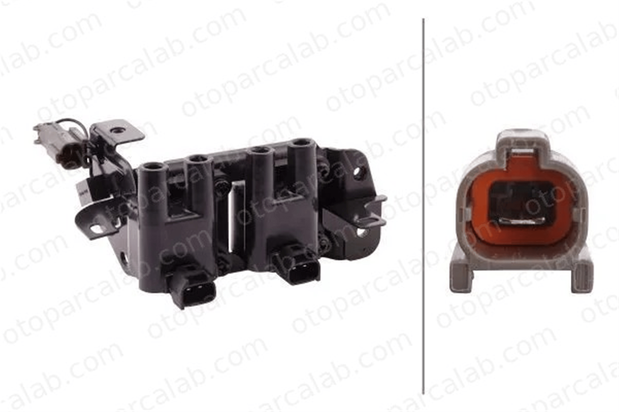 HELLA 5DA 358 057-961 Ateşleme Bobini KIA CERATO I Sedan HYUNDAI COUPE I 2730126600