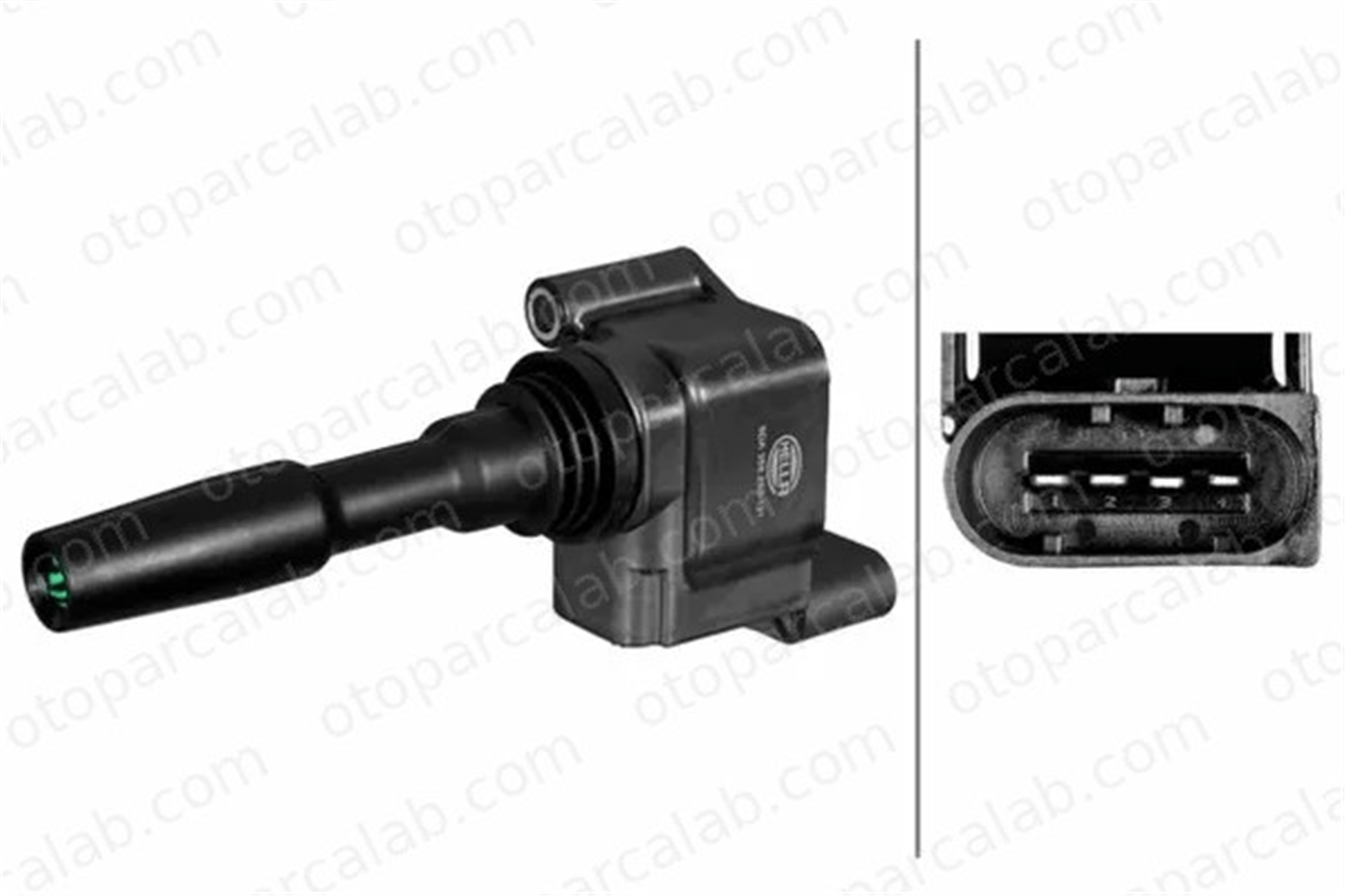 HELLA 5DA 358 290-131 Ateşleme Bobini SEAT LEON AUDI A3 Sportback 5E905110 5E905110A