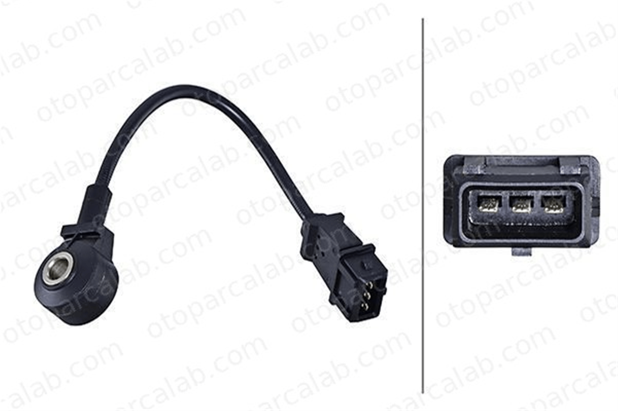 HELLA 6PG 013 114-481 Vuruntu Sensörü VW GOLF III SHARAN 37905377 037905377