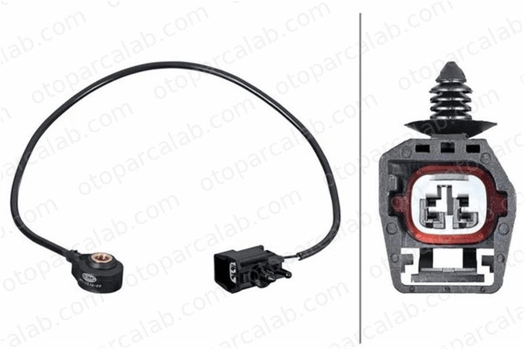 HELLA 6PG 013 114-491 Vuruntu Sensörü FORD USA EXPEDITION F-150 XL3F12A699AA XL3Z12A699