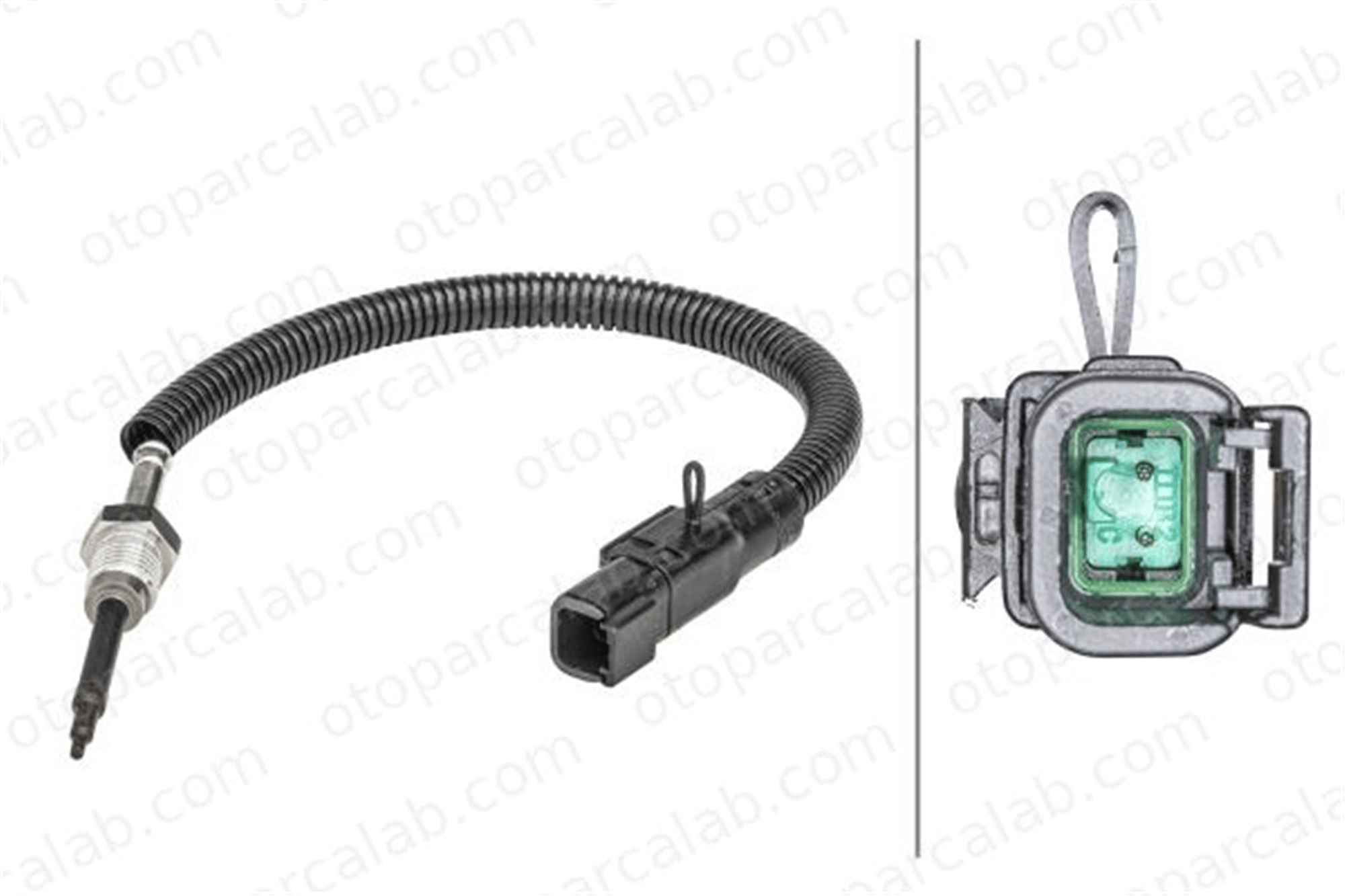 HELLA 6PT 358 181-351 Egzoz Sıcaklık Sensörü VOLVO FL6 FL10 21164790