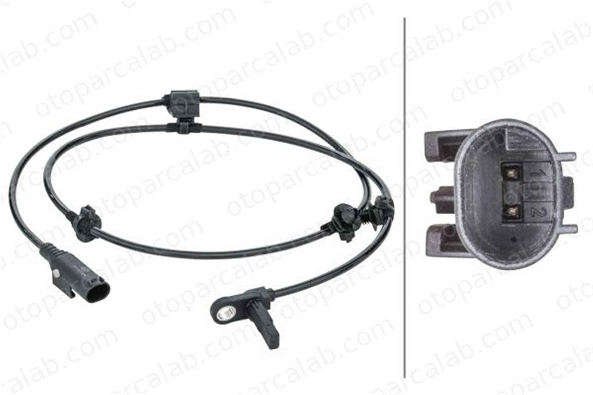 HELLA 6PU 012 679-961 Abs Sensörü Arka Sağ veya Sol MERCEDES-BENZ VITO Mixto VITO Tourer 4479050101 4479050001