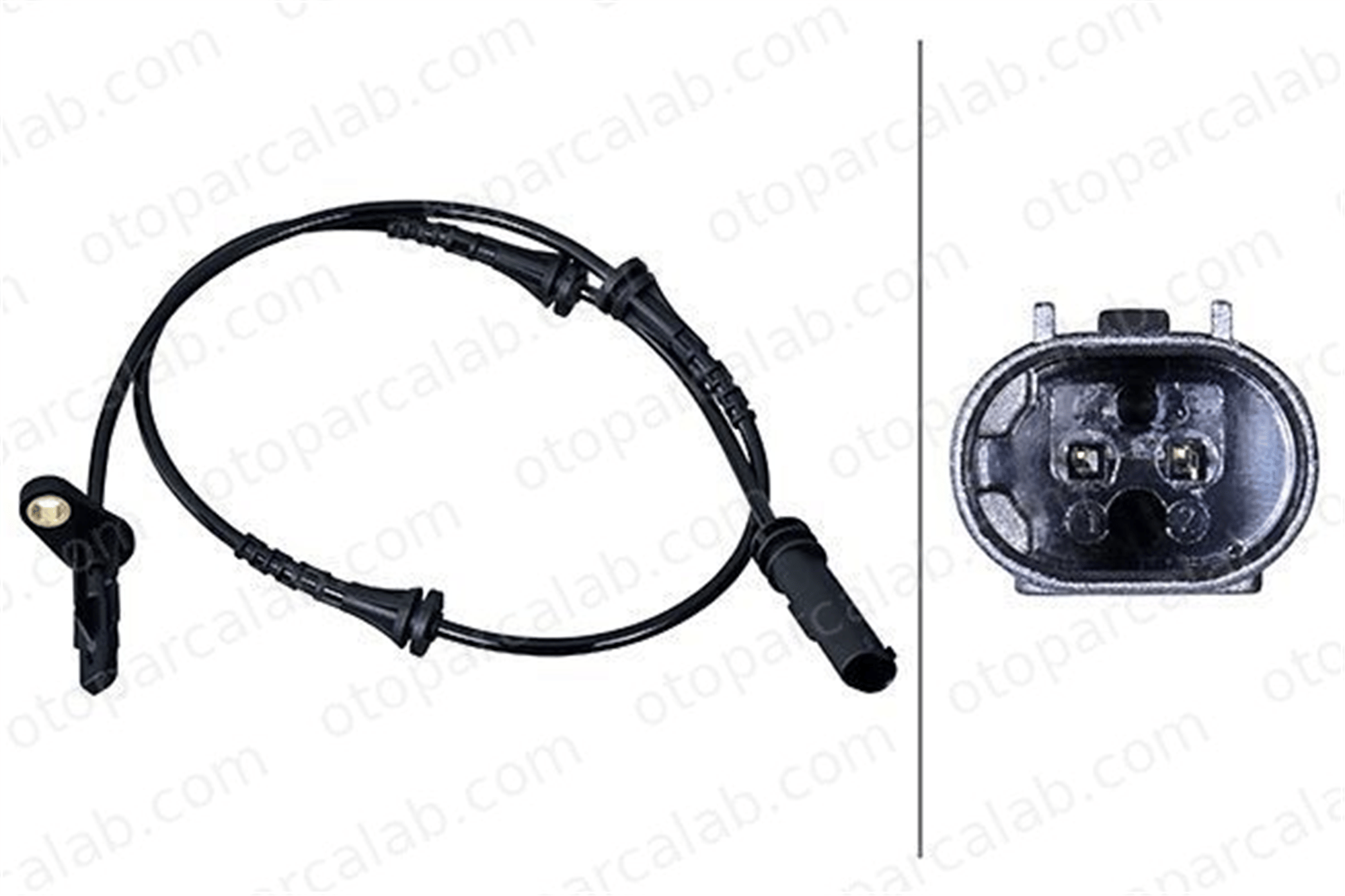 HELLA 6PU 358 216-151 Abs Sensörü Arka Sağ veya Sol BMW iX3 34526890798 6890798