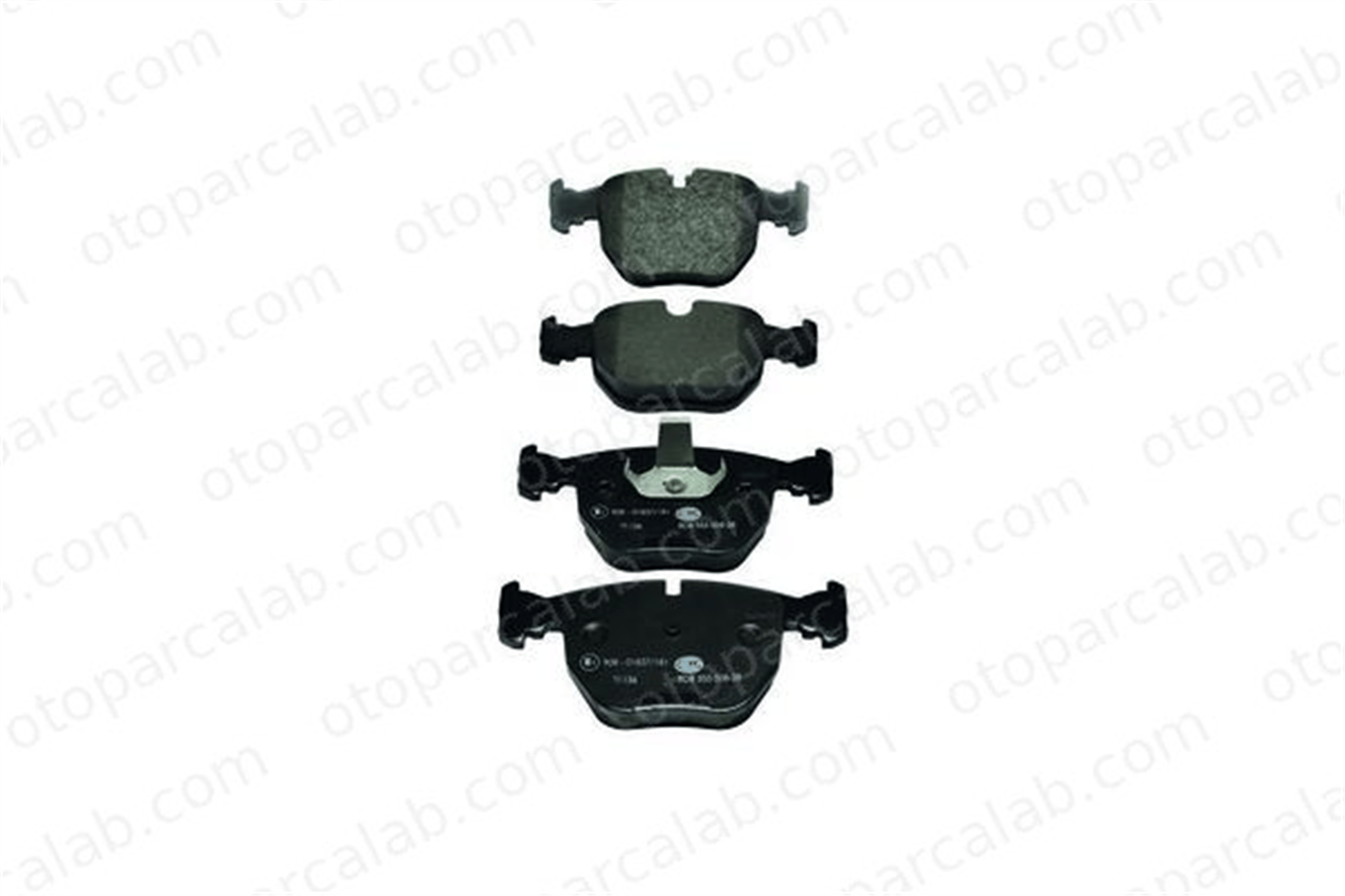 HELLA 8DB 355 008-281 Fren Disk Balata Ön BMW 5 5 Touring 34116761252 1163307