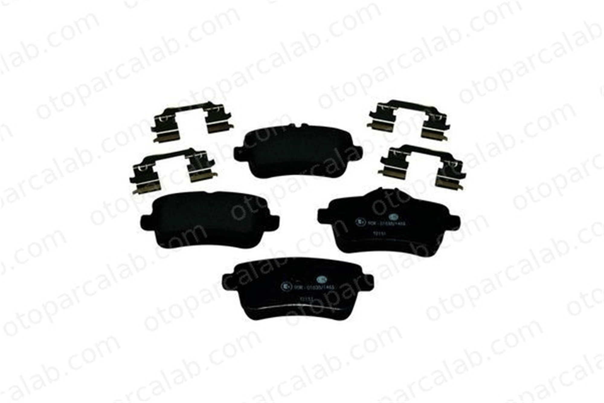 HELLA 8DB 355 019-741 Fren Disk Balata Arka MERCEDES-BENZ GLE M-SERISI A0064203320 64203320