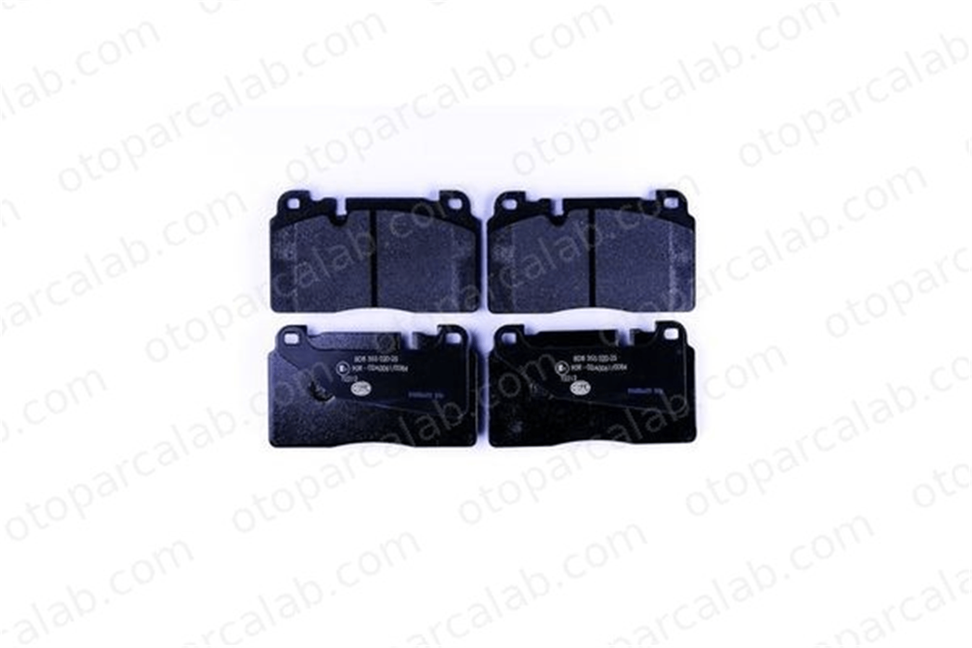 HELLA 8DB 355 020-251 Fren Disk Balata Ön AUDI A6 C7 A6 C7 Avant 8R0698151C 8R0698151E