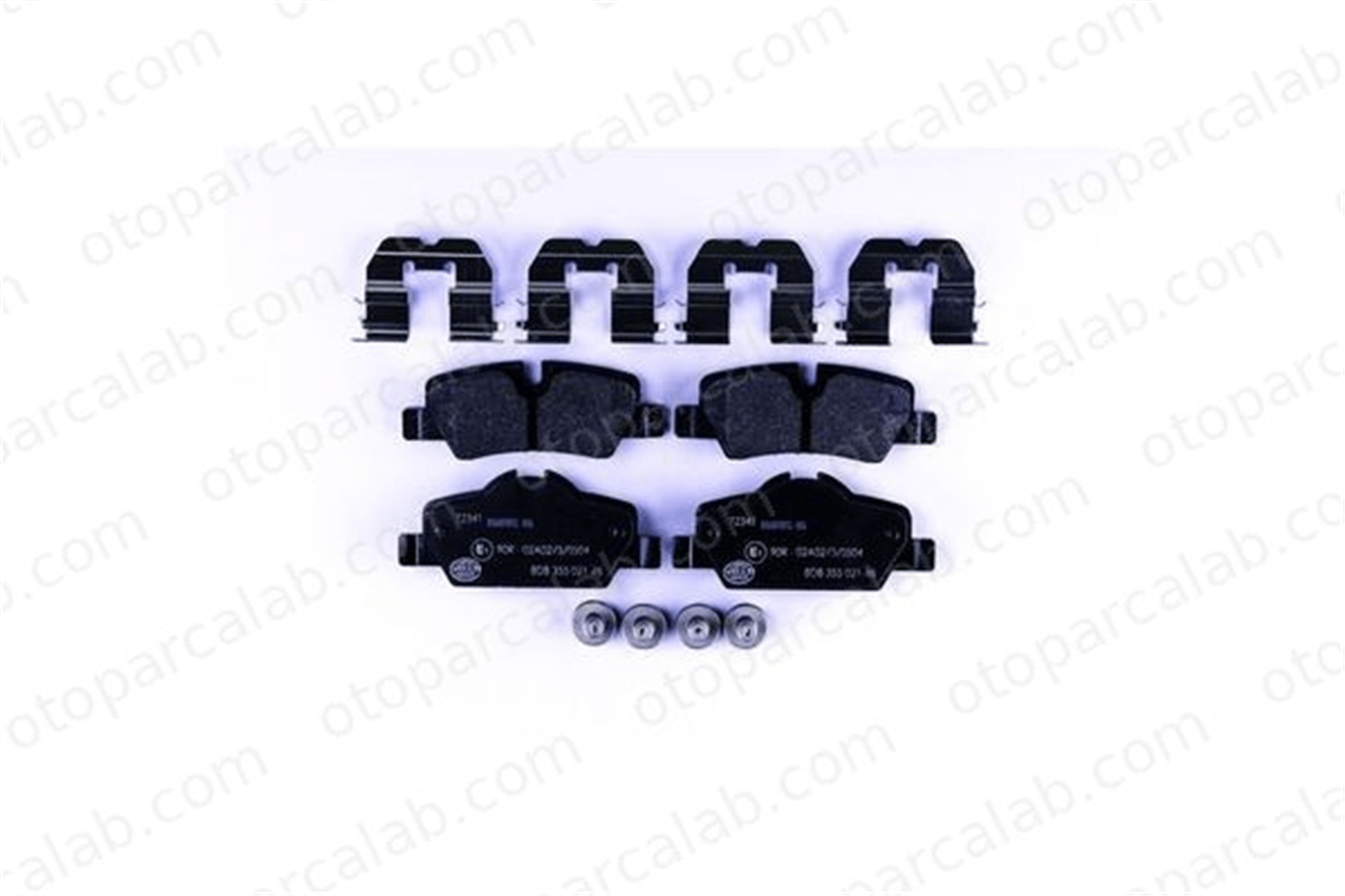 HELLA 8DB 355 021-481 Fren Disk Balata Arka MINI MINI MINI Cabrio 34216861641 34216871299