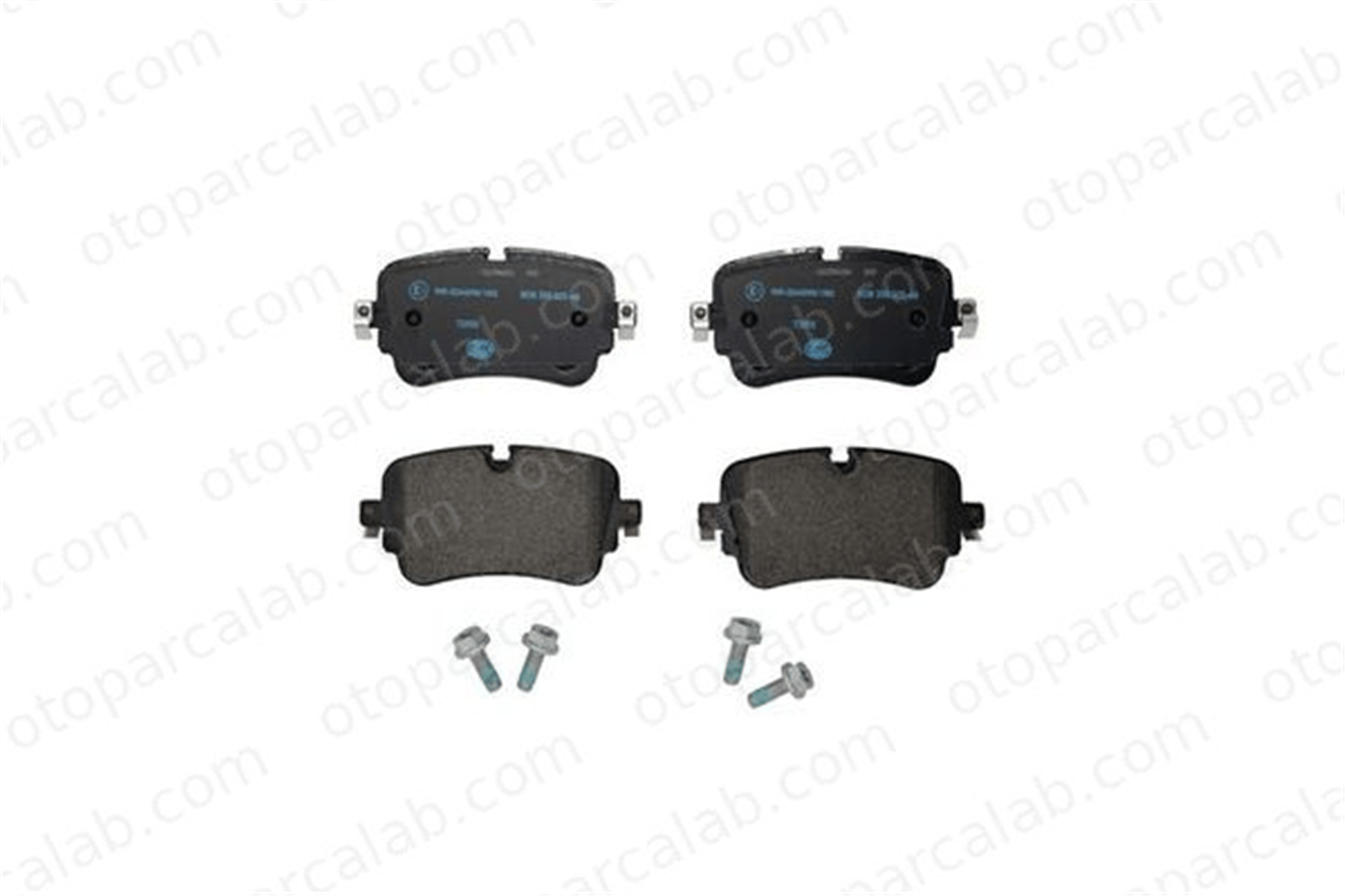 HELLA 8DB 355 025-681 Fren Disk Balata Arka AUDI A6 C8 A7 Sportback 4M0698451F 4KE698451A