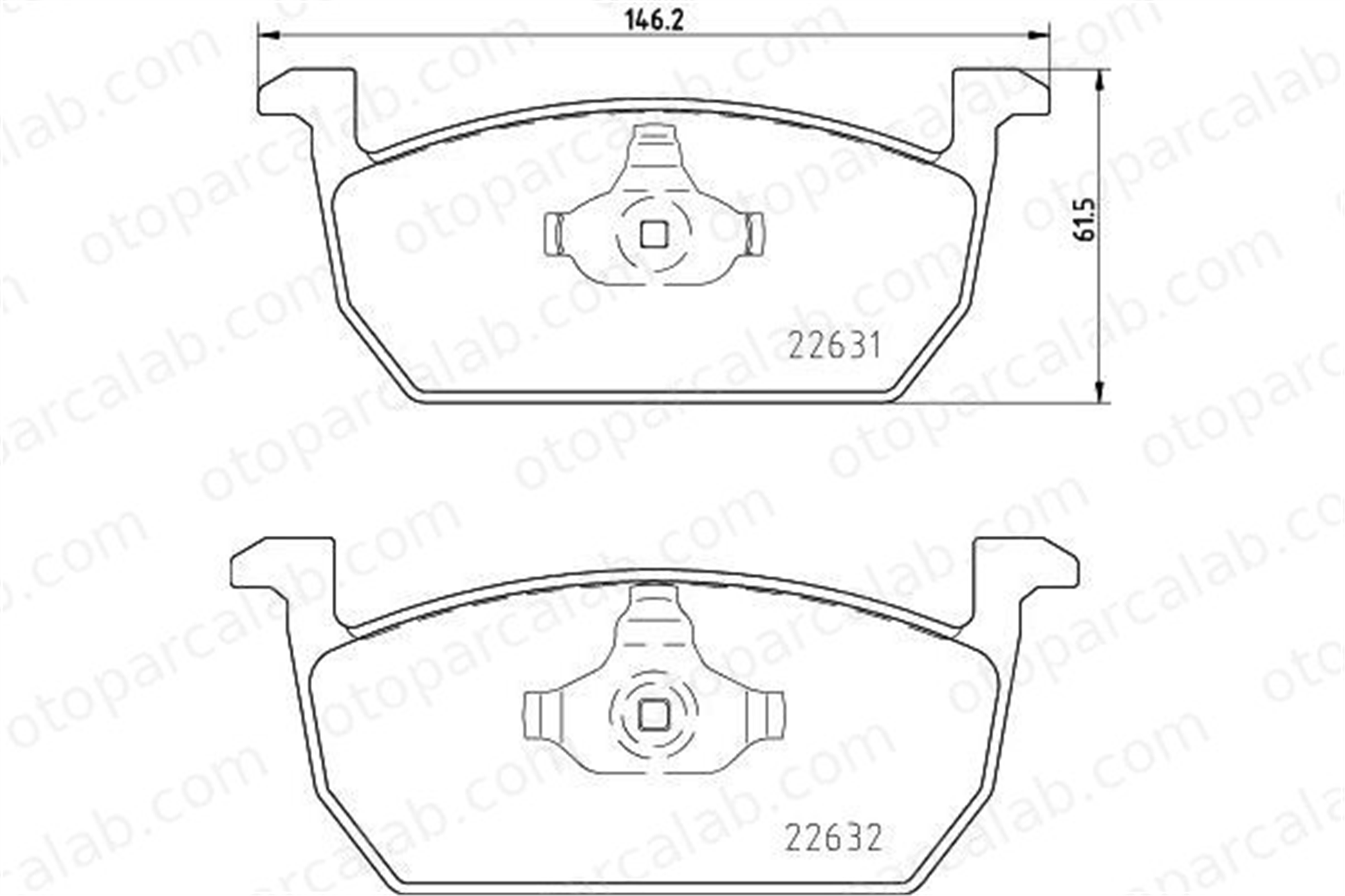 HELLA 8DB 355 032-951 Fren Disk Balata Ön SEAT LEON ST LEON 2Q0698151B 2Q0698151E