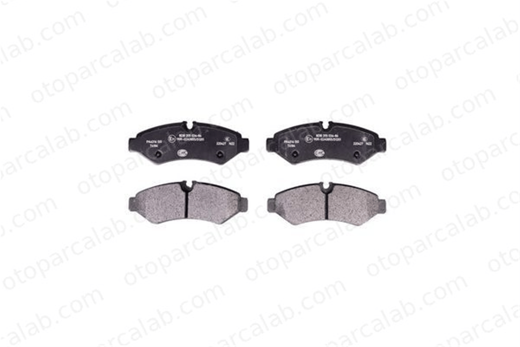 HELLA 8DB 355 036-861 Fren Disk Balata Arka MERCEDES-BENZ SPRINTER 3,5-t Panelvan/Van SPRINTER 3,5-t Platform şasi A9074208101 A9104235600