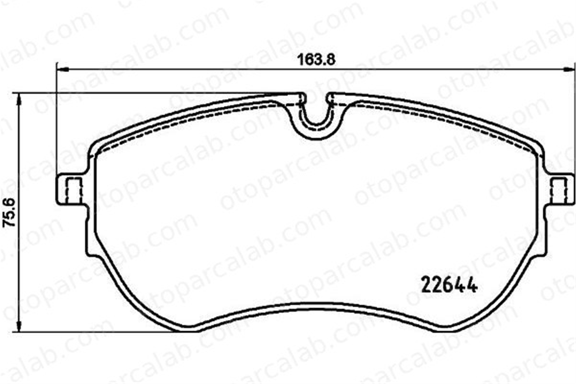 HELLA 8DB 355 037-731 Fren Disk Balata Ön VW AMAROK AMAROK Platform şasi 2H6698151 2H6698151A