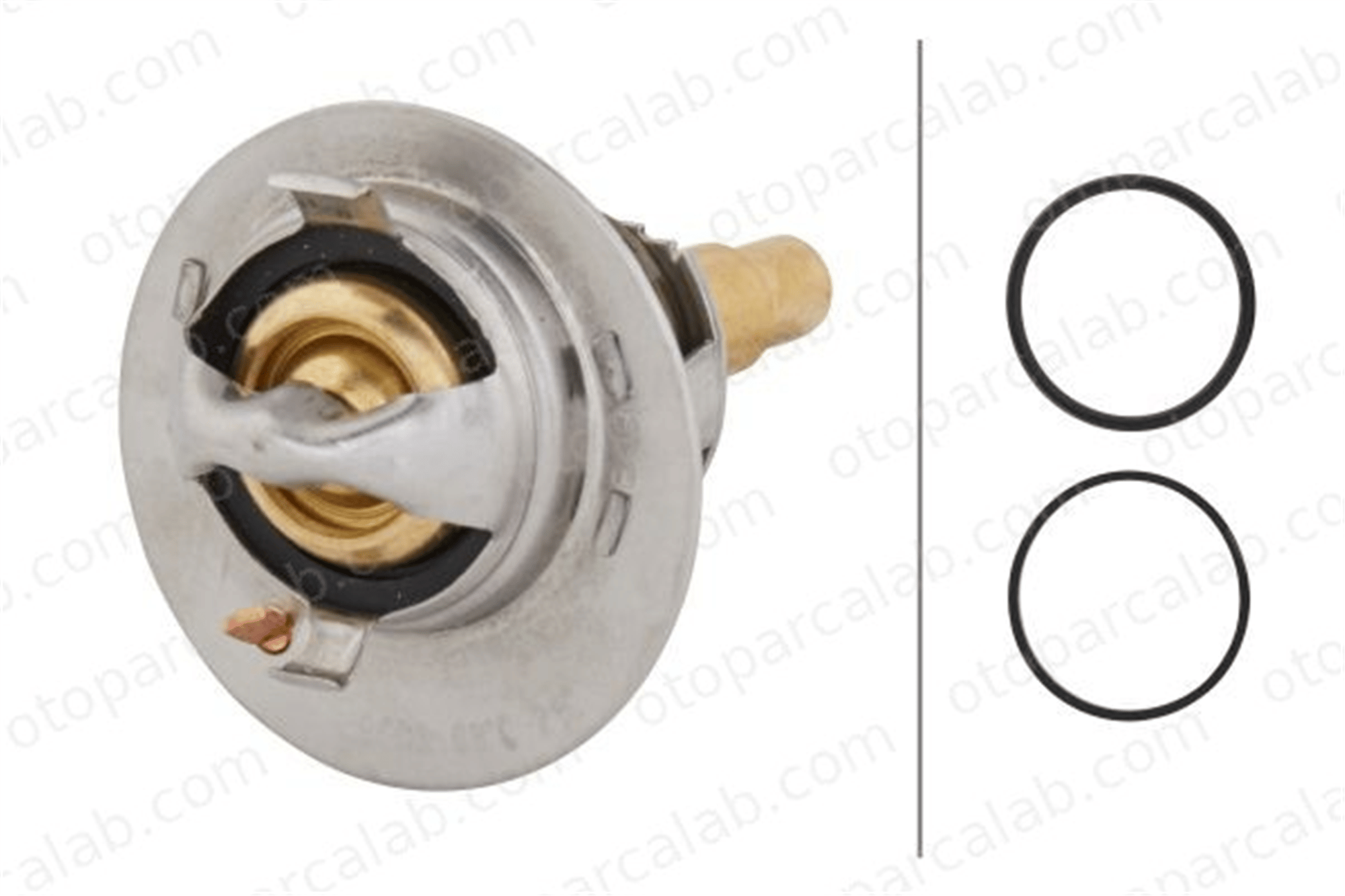 HELLA 8MT 354 776-151 Termostat 90 °C MERCEDES-BENZ C-SERISI C-SERISI T-Model A2712000015 A2712030375