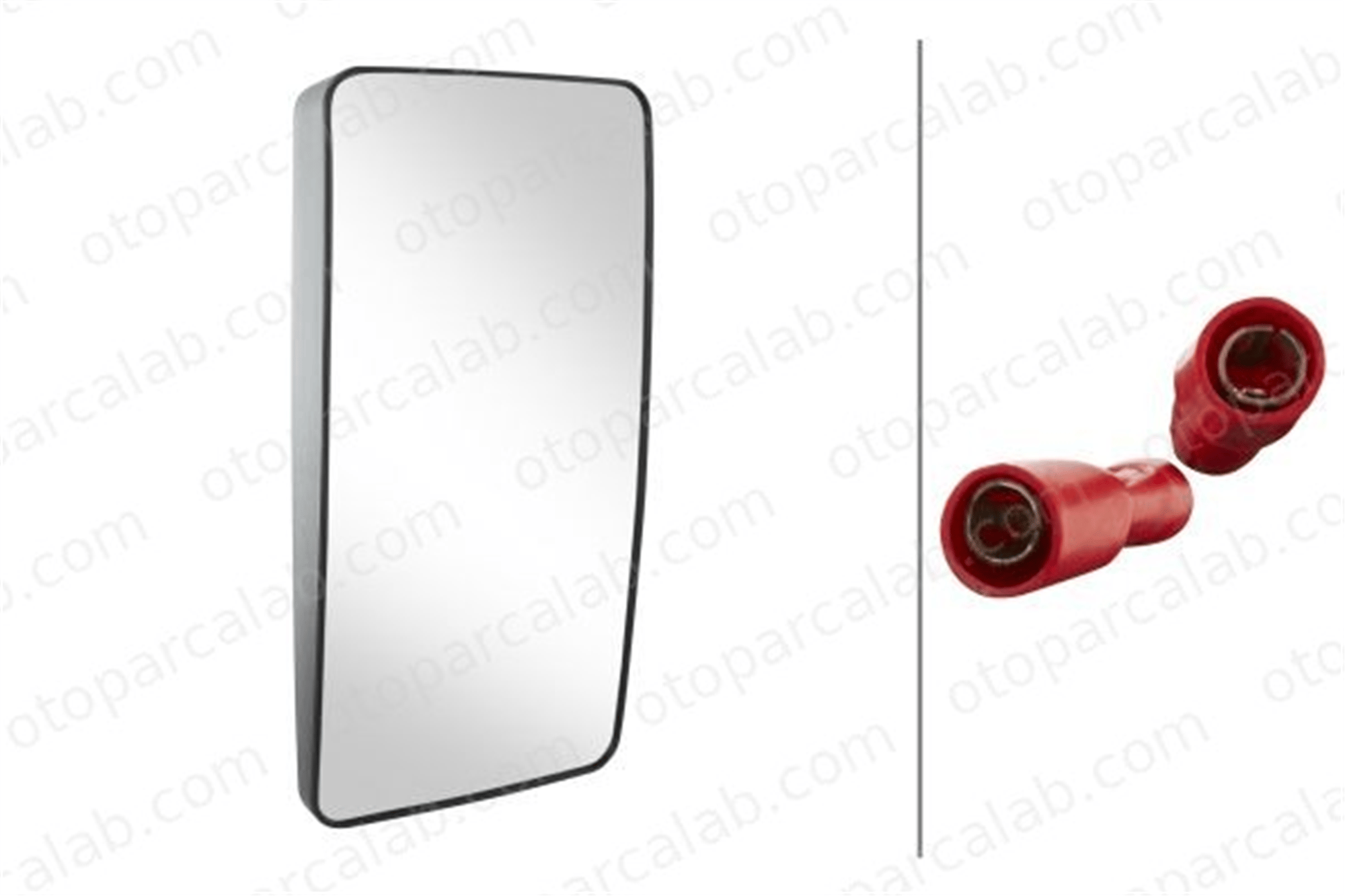 HELLA 9MX563468-002 Ayna Camı Dış Sağ veya Sol MAN E2000 18116333 001 811 63 33