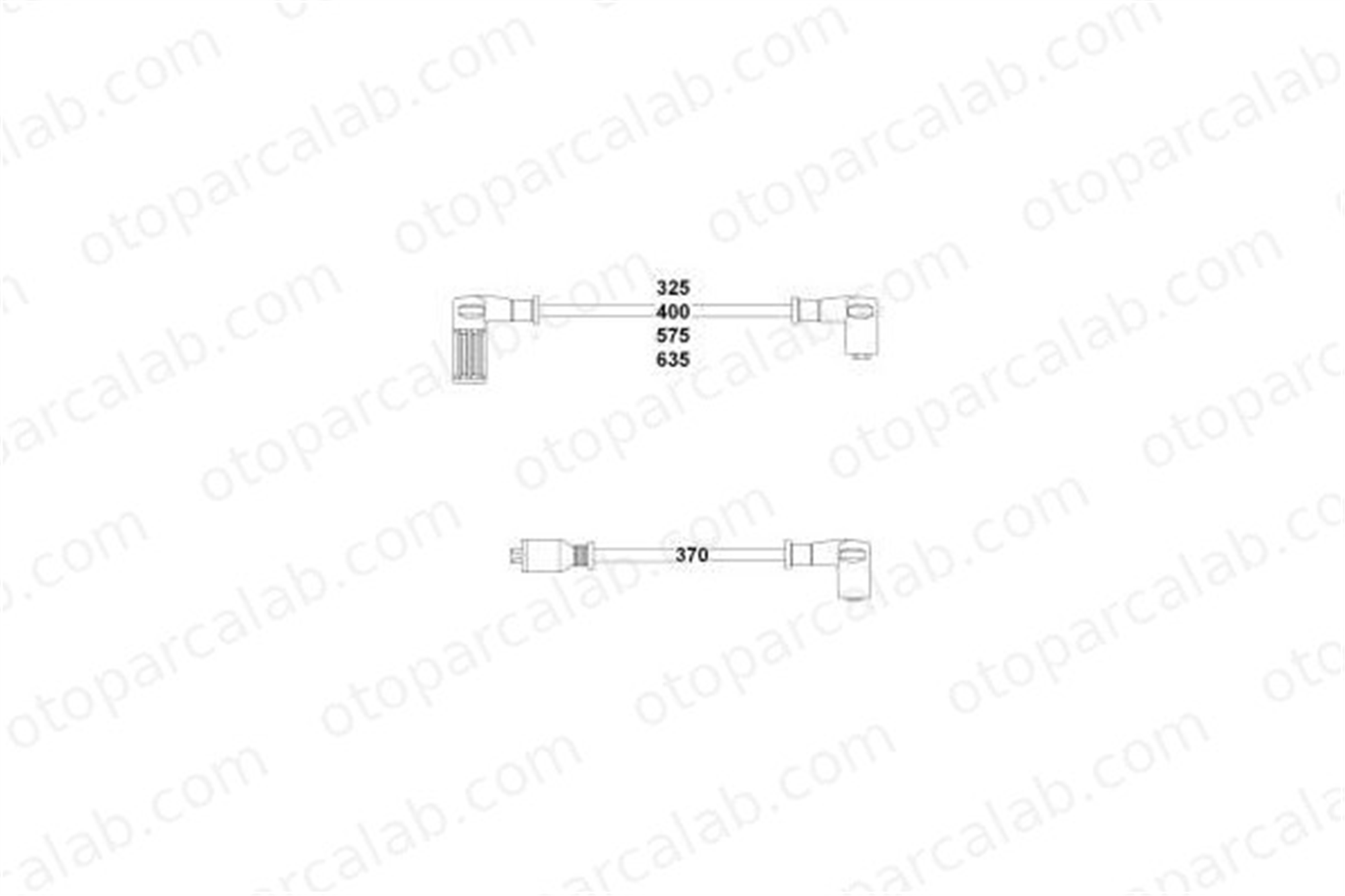 HELLUX HBK3156 Buji Kablosu FIAT TIPO LANCIA DEDRA 7716094 7605191