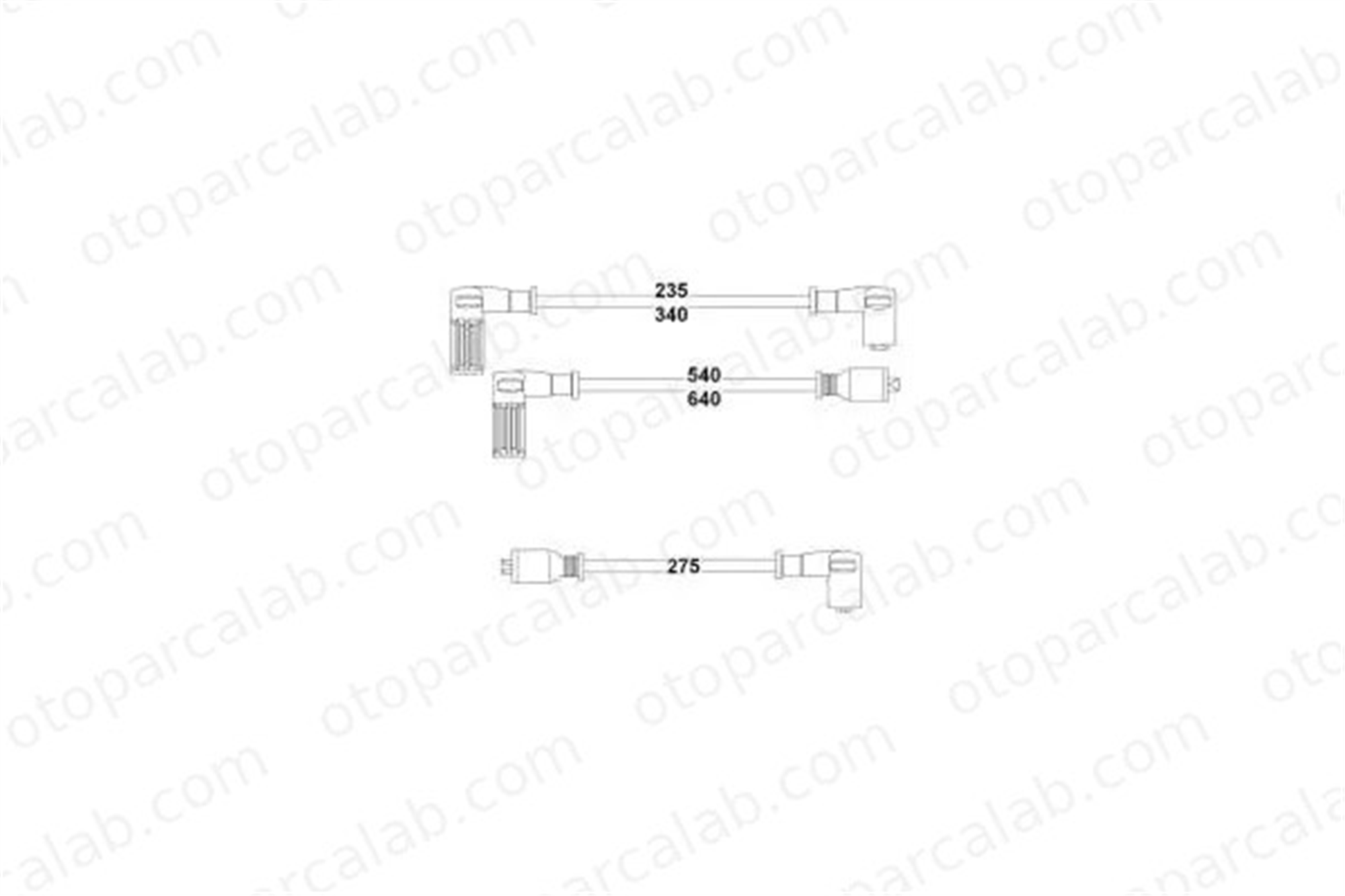 HELLUX HBK3158 Buji Kablosu FIAT TIPO TEMPRA S.W. 7691421 7677783