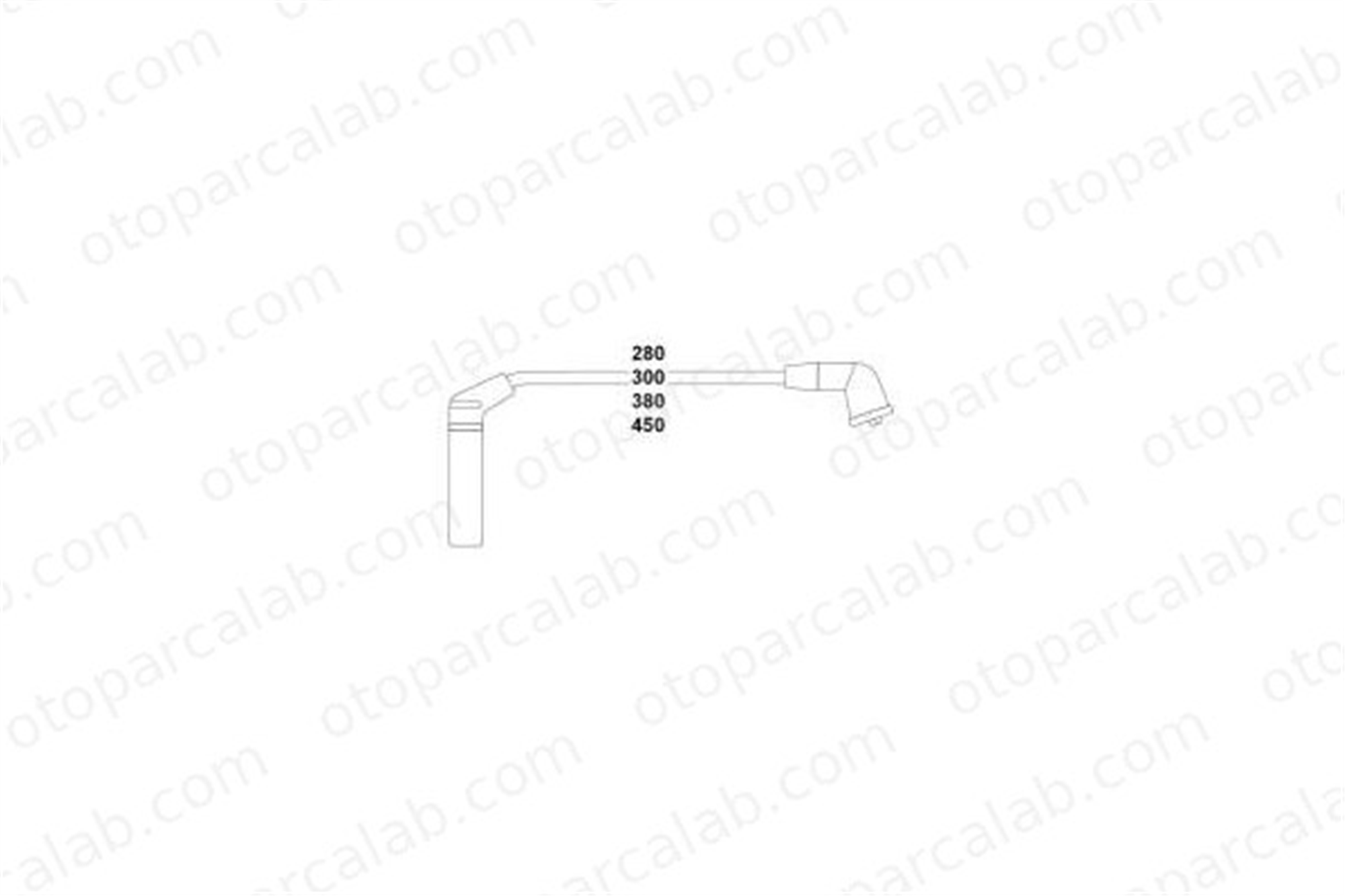 HELLUX HBK3185 Buji Kablosu HYUNDAI ACCENT I ACCENT Sedan 2750122B10 2750102D00