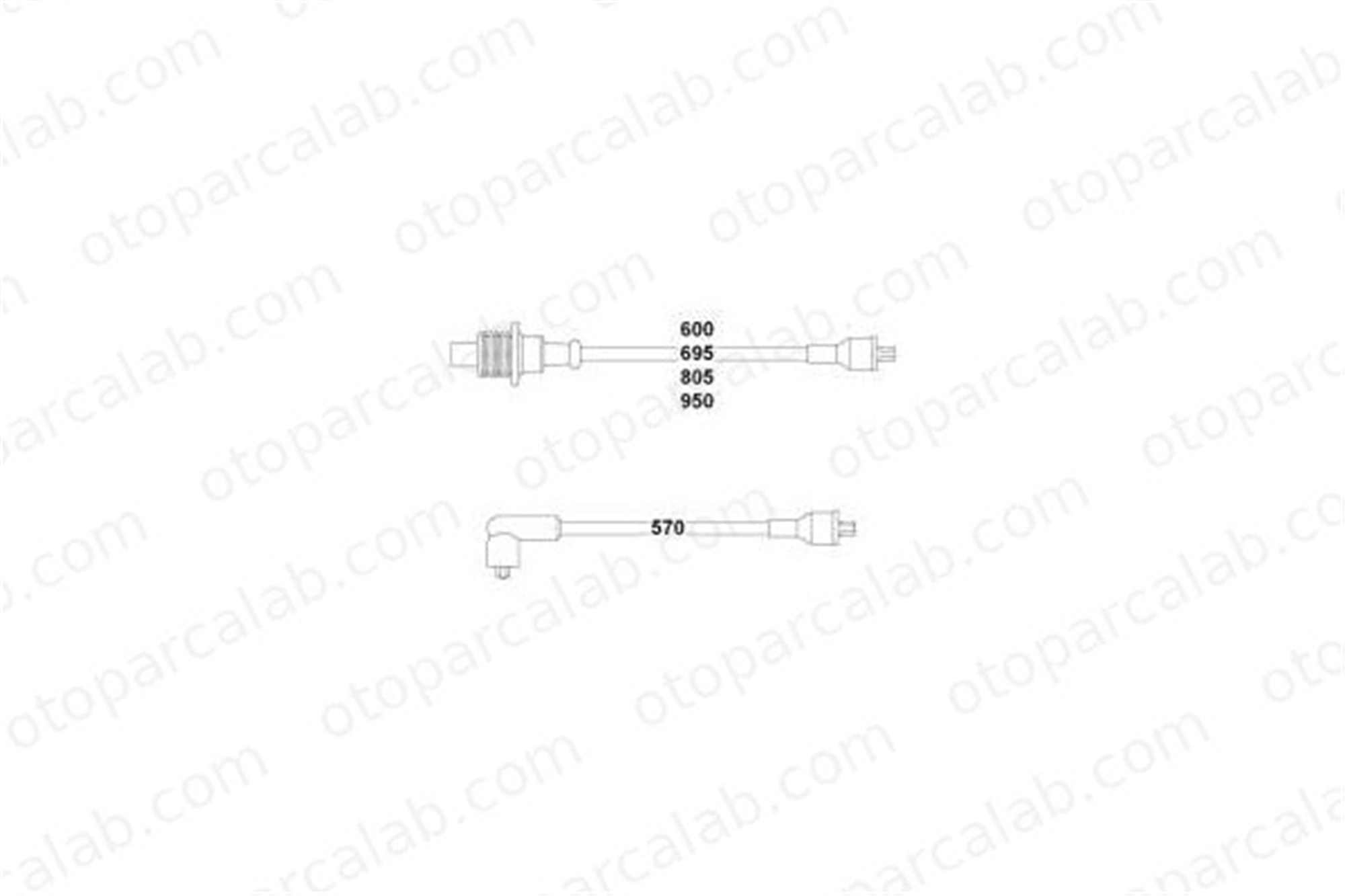 HELLUX HBK3286 Buji Kablosu CITROËN BX BX Break 5967C3 5967K7
