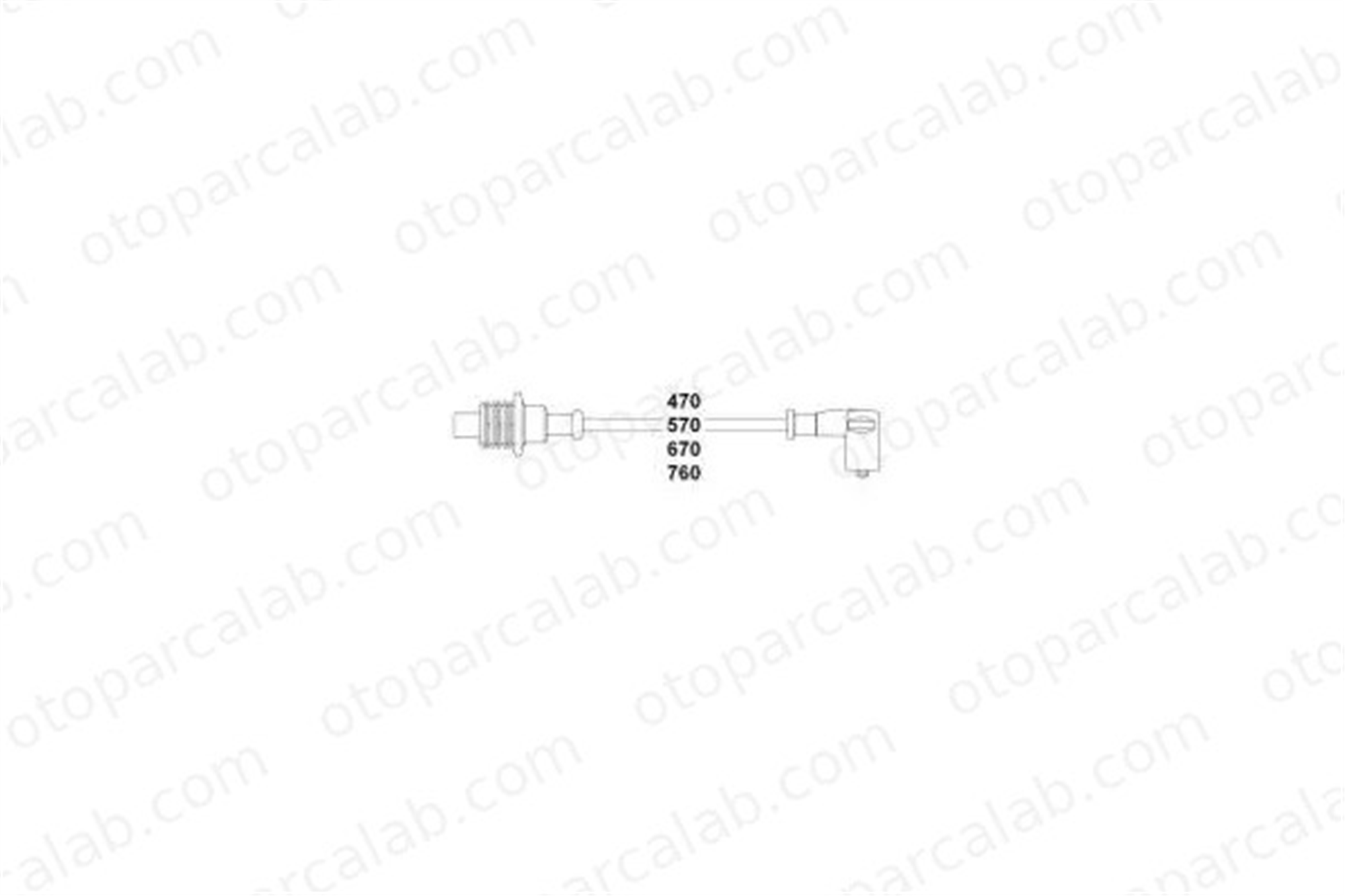 HELLUX HBK3287 Buji Kablosu CITROËN XANTIA ZX 5967L0 96094933