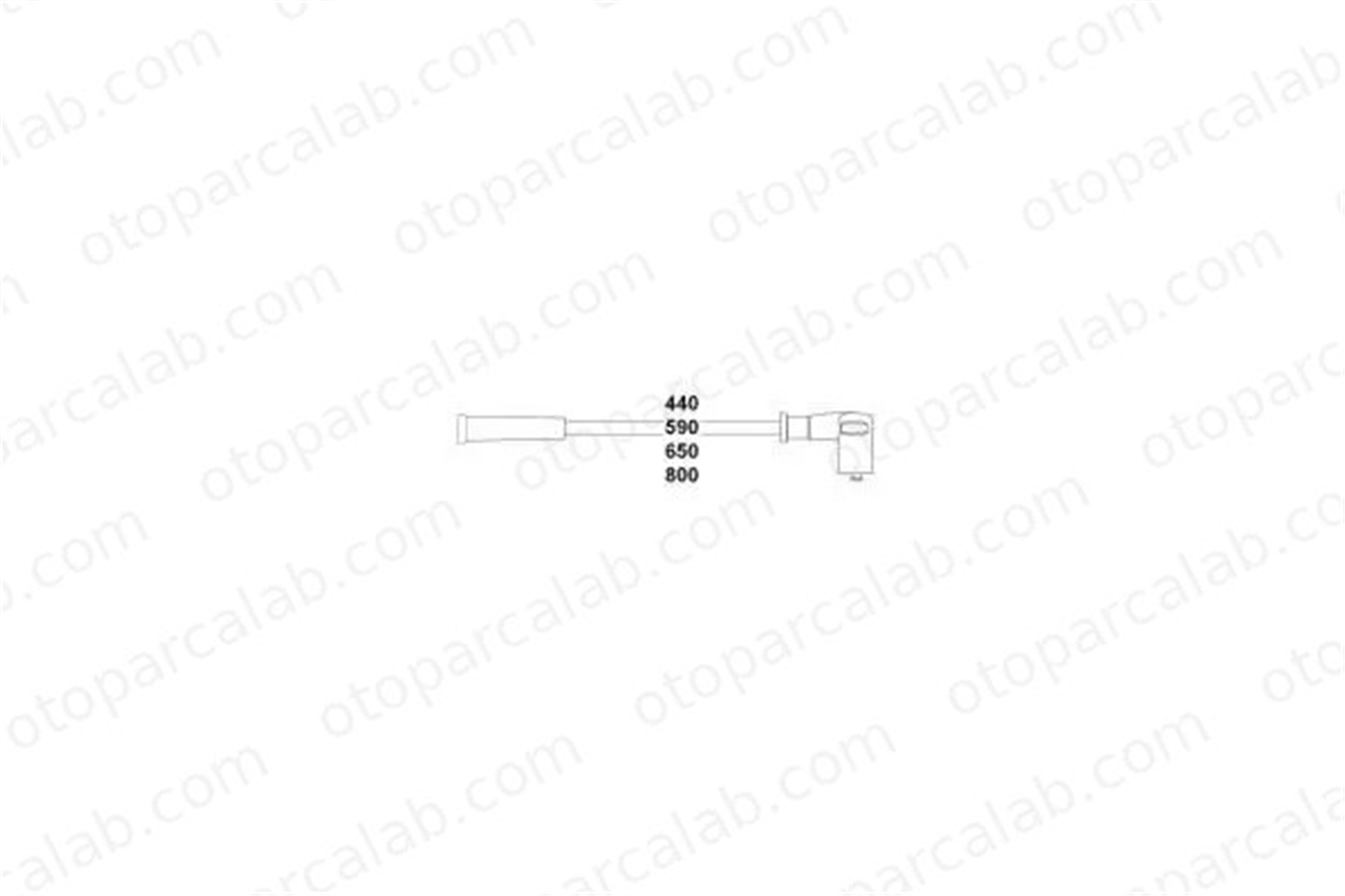 HELLUX HBK3290 Buji Kablosu CITROËN XANTIA XM 5967L3 96088851